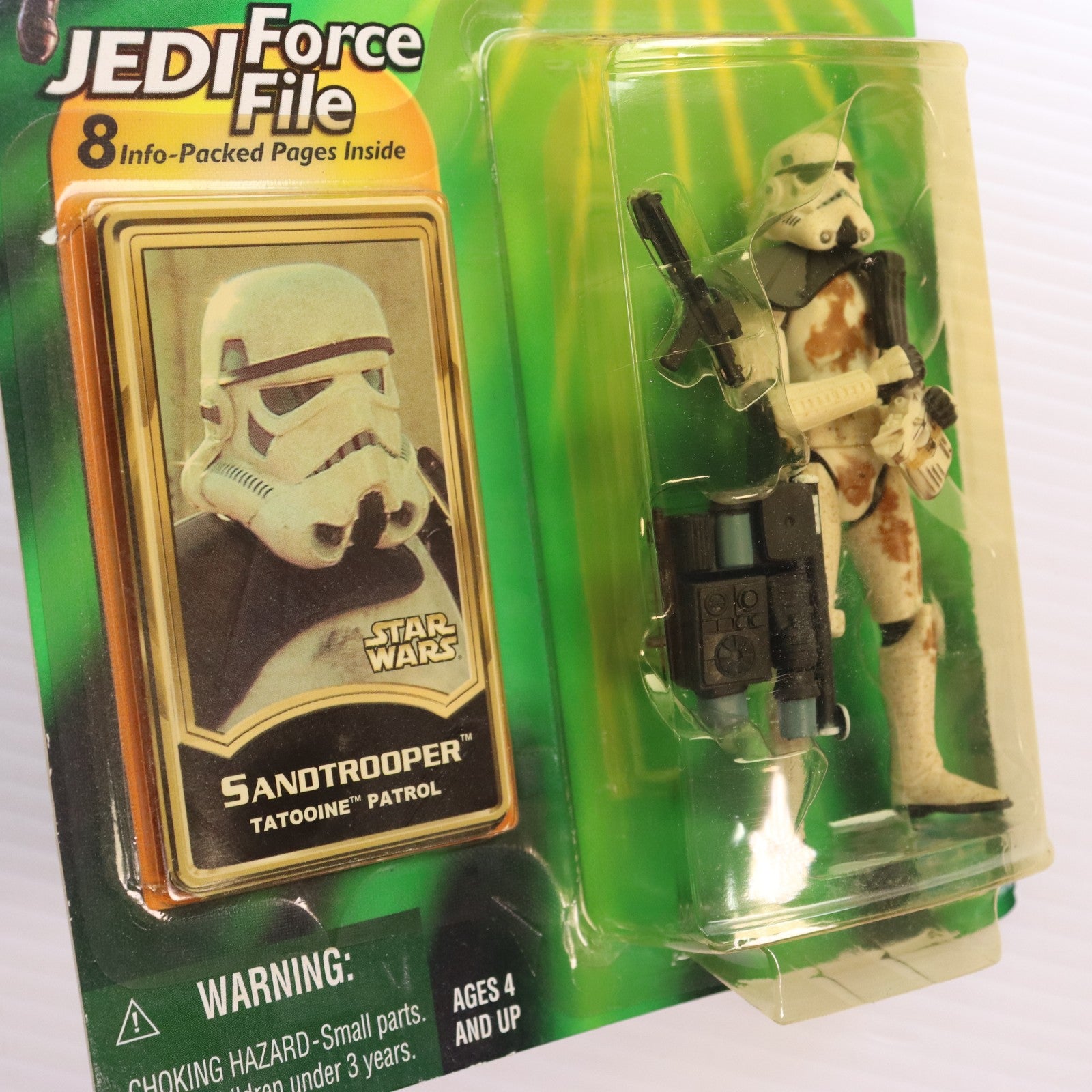【中古即納】[FIG] スター・ウォーズ パワー・オブ・ザ・ジェダイ ベーシックフィギュア サンドトルーパー STAR WARS 完成品 可動フィギュア(84578) ハズブロ/トミー(19991231)