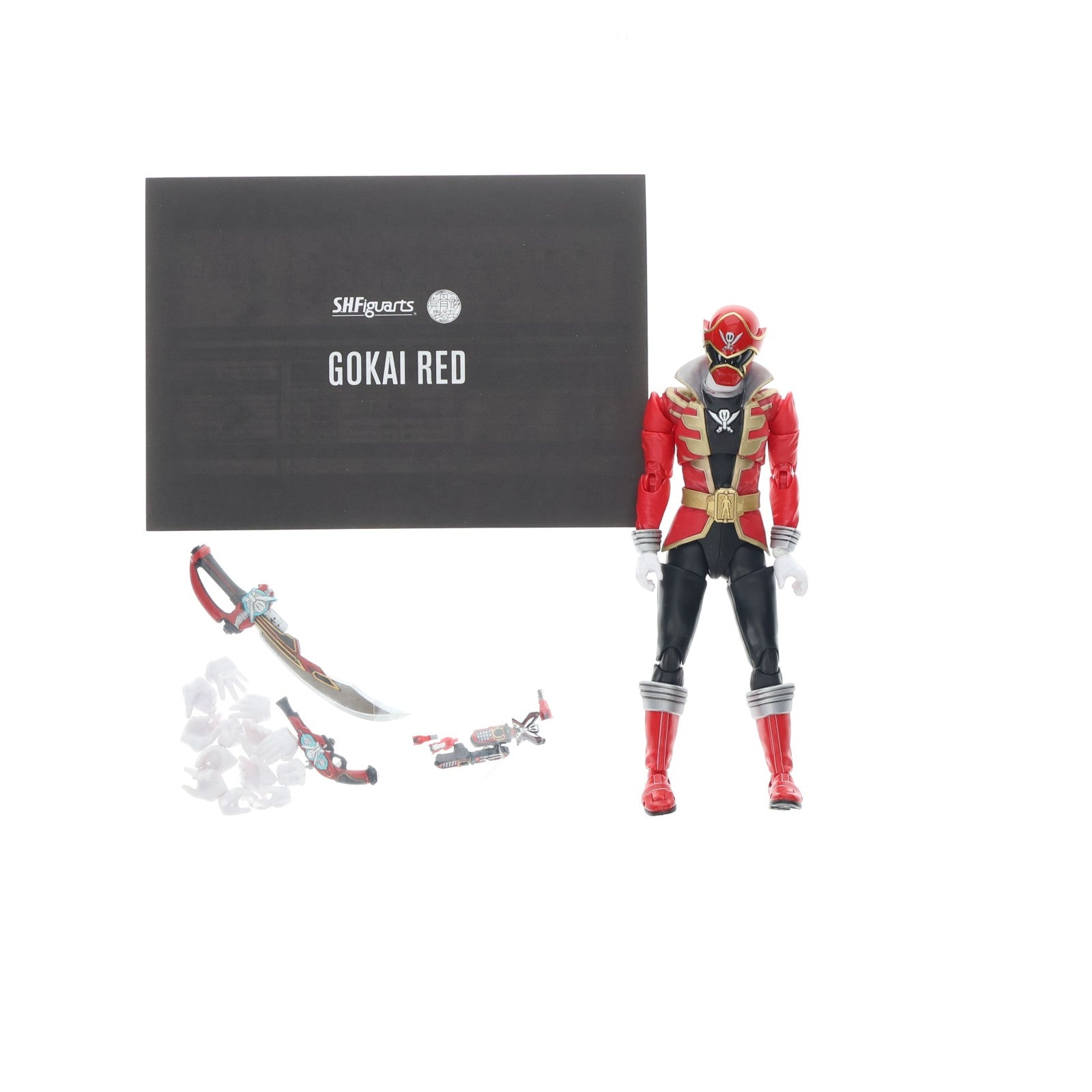 【中古即納】[FIG] S.H.Figuarts(フィギュアーツ) 真骨彫製法 ゴーカイレッド 海賊戦隊ゴーカイジャー 完成品 可動フィギュア バンダイスピリッツ(20230617)
