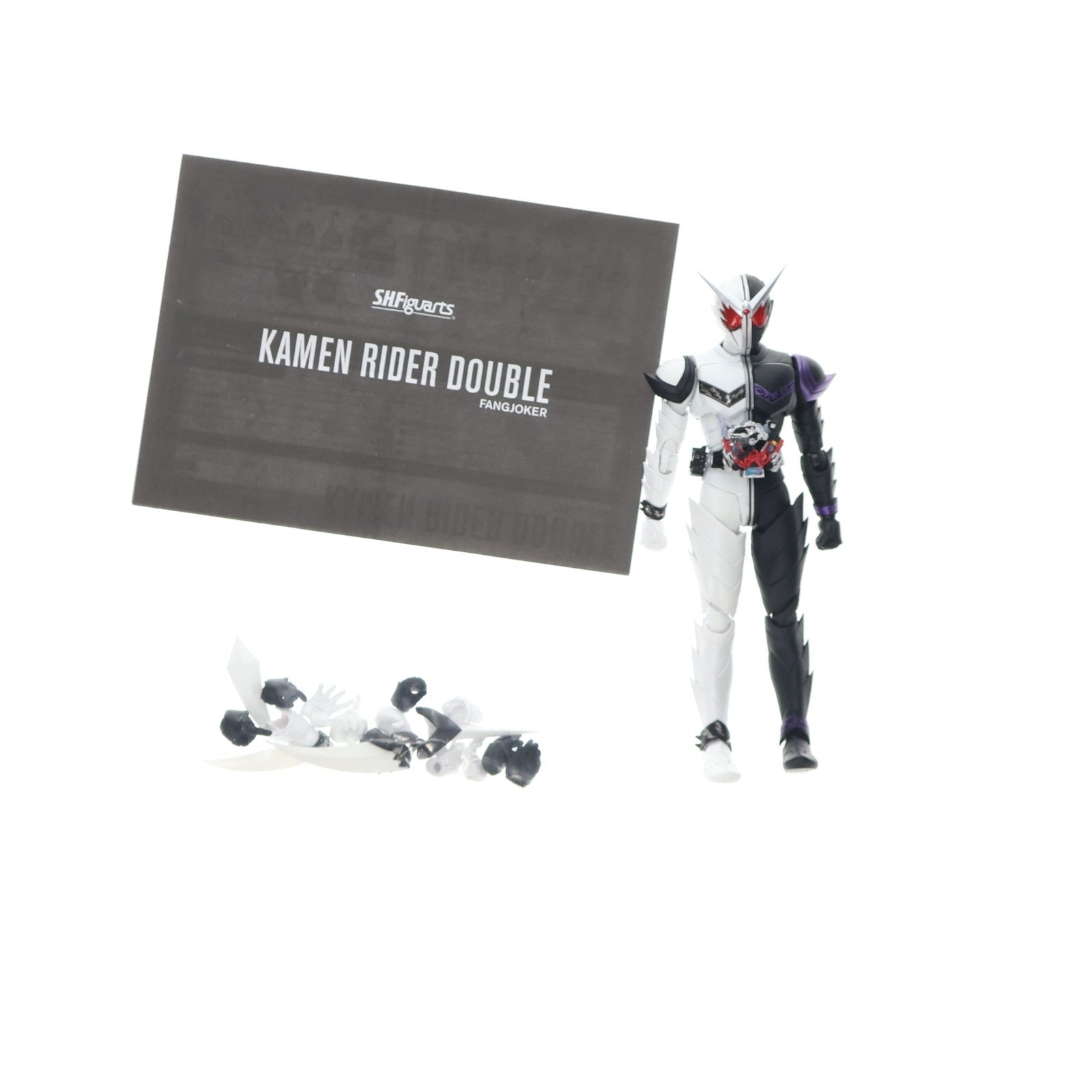 【中古即納】[FIG] S.H.Figuarts(フィギュアーツ) 真骨彫製法 仮面ライダーW(ダブル) ファングジョーカー 完成品 可動フィギュア バンダイ(20180428)