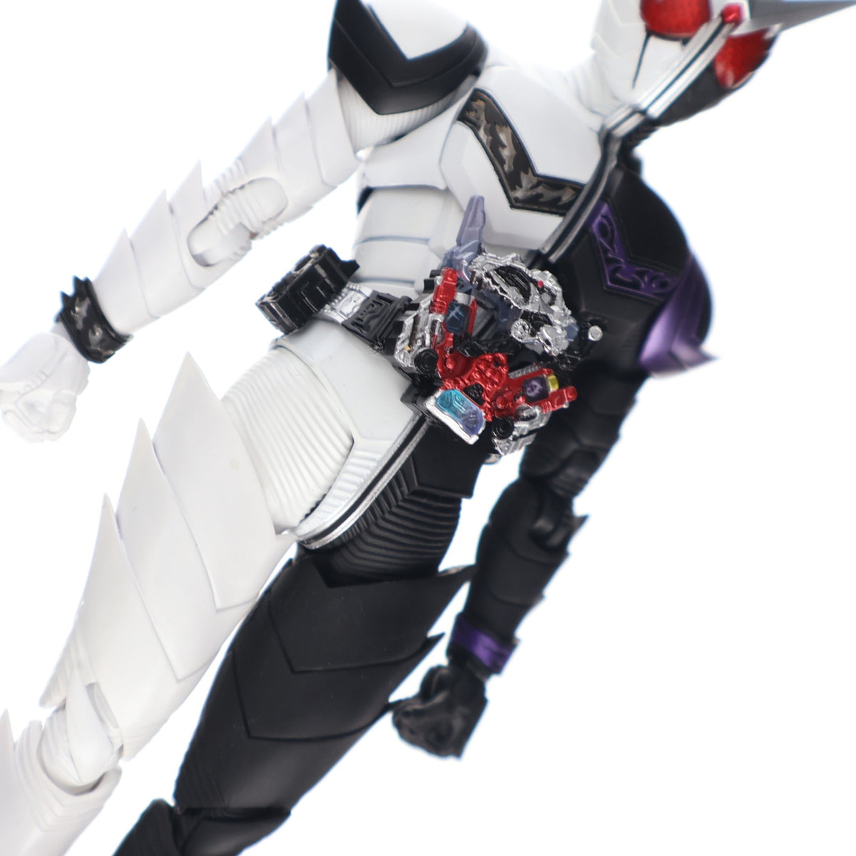【中古即納】[FIG] S.H.Figuarts(フィギュアーツ) 真骨彫製法 仮面ライダーW(ダブル) ファングジョーカー 完成品 可動フィギュア バンダイ(20180428)
