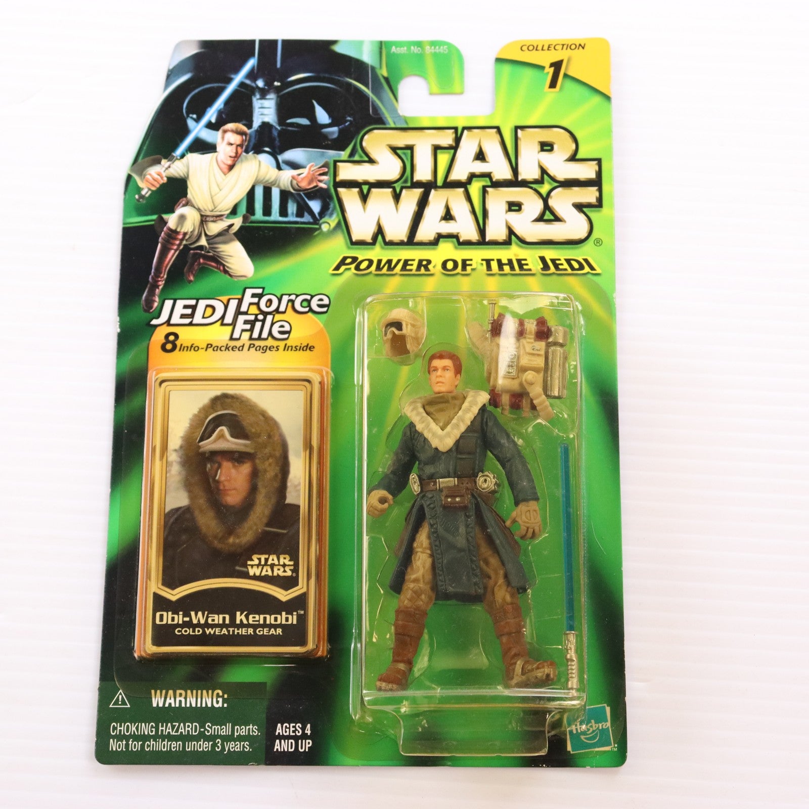 【中古即納】[FIG] スター・ウォーズ ベーシックフィギュア オビ=ワン・ケノービ コールドウェザーギアバージョン STAR WARS パワー・オブ・ザ・ジェダイ 完成品 可動フィギュア(84573) トミー(20011231)