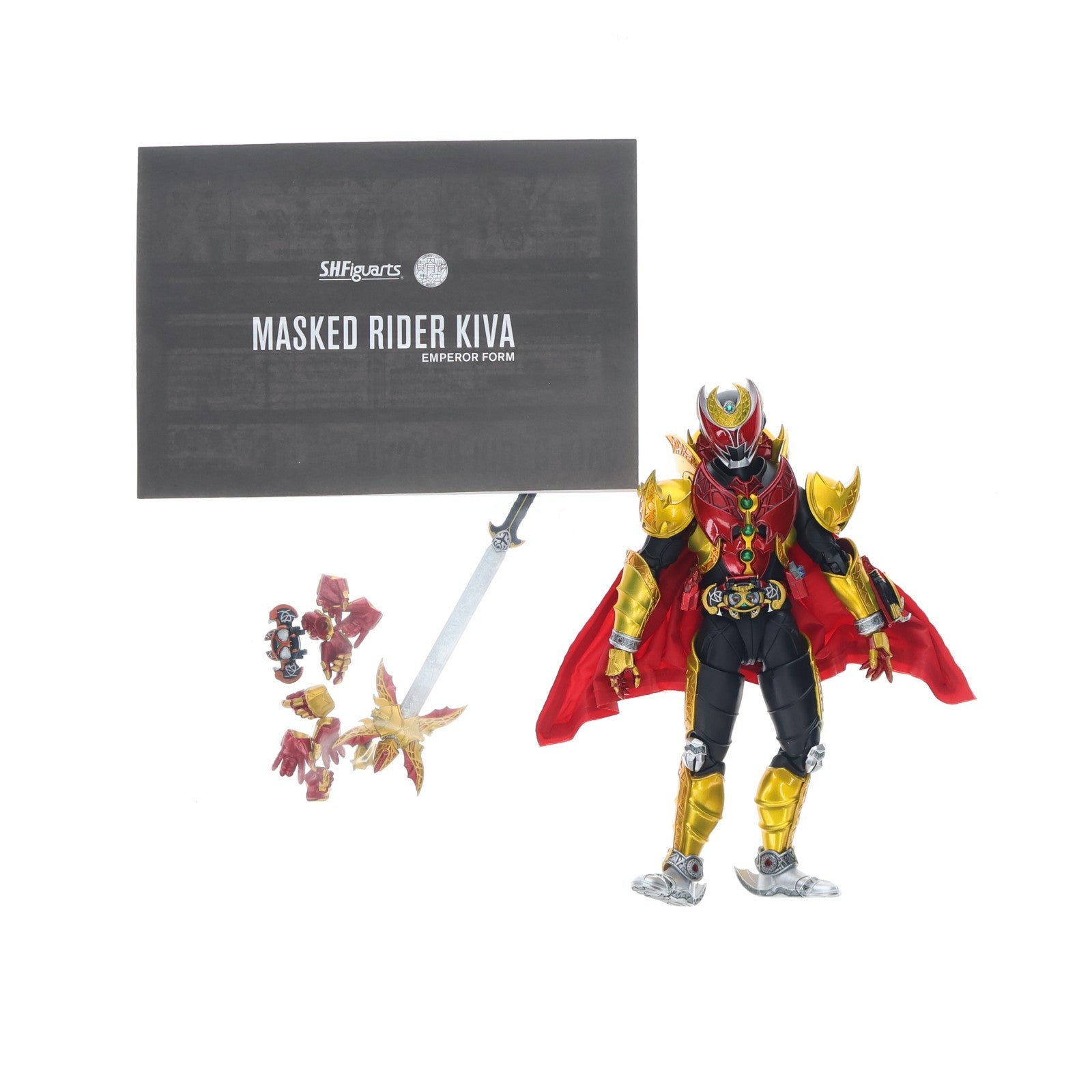 【中古即納】[FIG] 魂ウェブ商店限定 S.H.Figuarts(フィギュアーツ) 真骨彫製法 仮面ライダーキバ エンペラーフォーム 完成品 可動フィギュア バンダイスピリッツ(20211130)