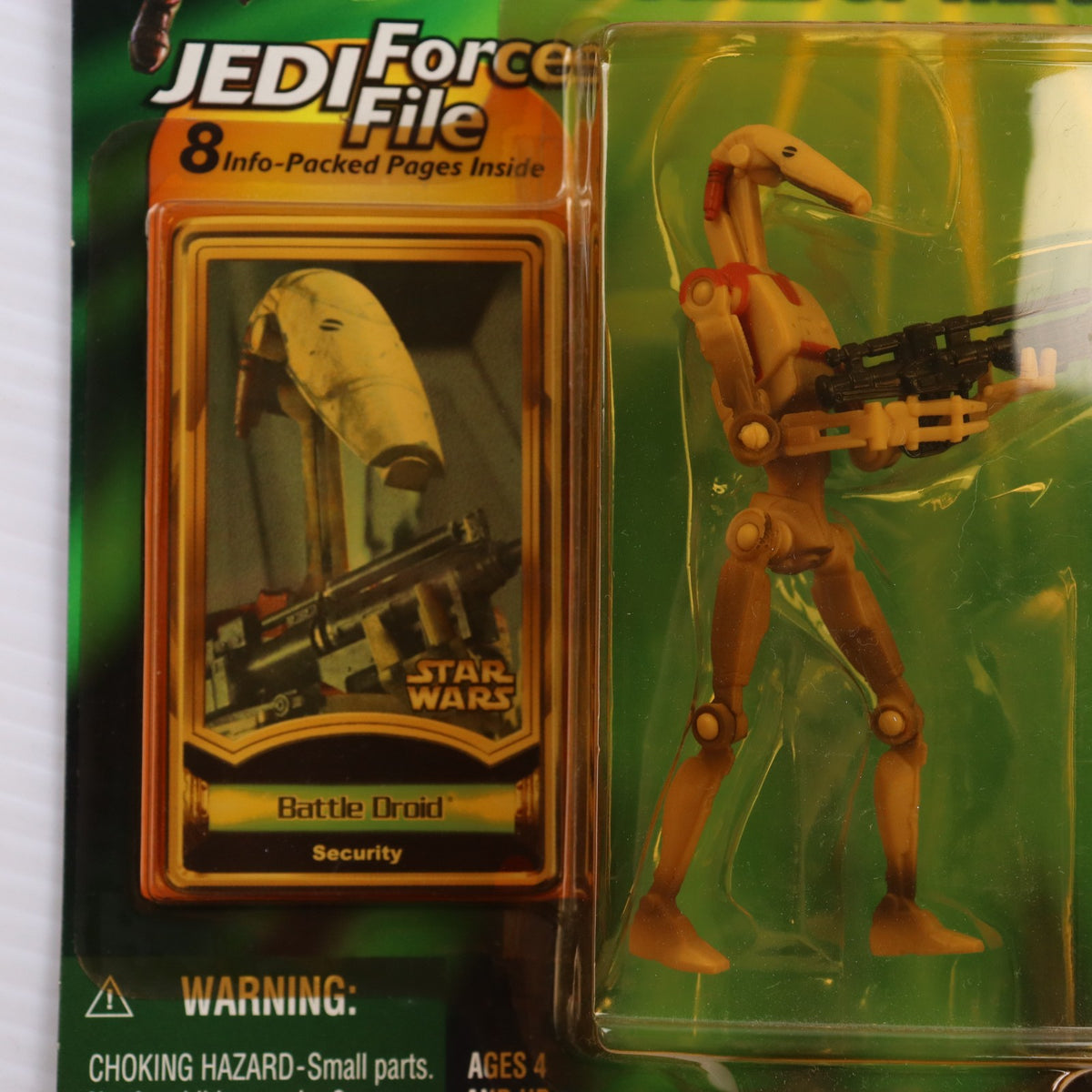 【中古即納】[FIG] スター・ウォーズ パワー・オブ・ザ・ジェダイ ベーシックフィギュア バトル・ドロイド セキュリティバージョン STAR WARS 完成品 可動フィギュア(84249) トミー(19991231)