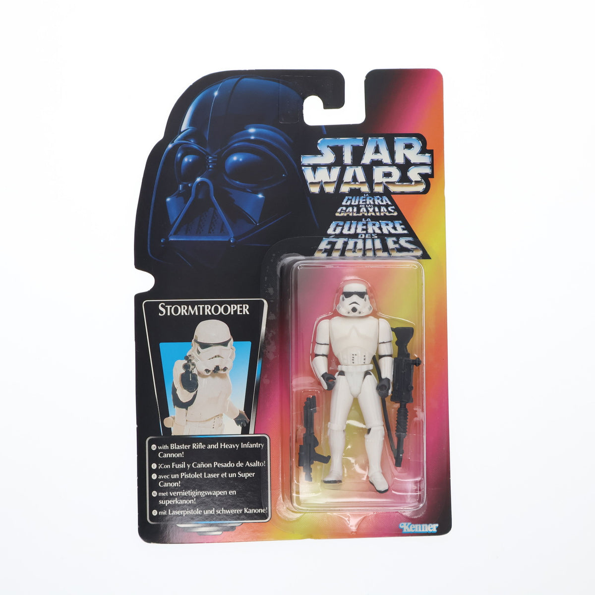 【中古即納】[FIG] スター・ウォーズ パワー・オブ・ザ・フォース ベーシックフィギュア ストーム・トルーパー マルチランゲージ版 STAR WARS 完成品 可動フィギュア ハズブロ(19991231)