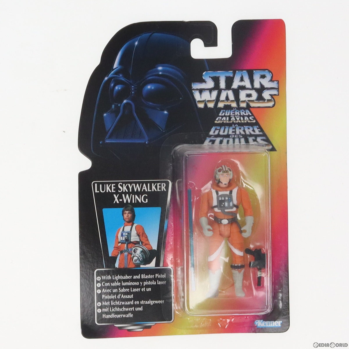 【中古即納】[FIG] スター・ウォーズ パワー・オブ・ザ・フォース ベーシックフィギュア ルーク イン X-ウィングファイター マルチランゲージ版 STAR WARS 完成品 可動フィギュア ハズブロ(19991231)
