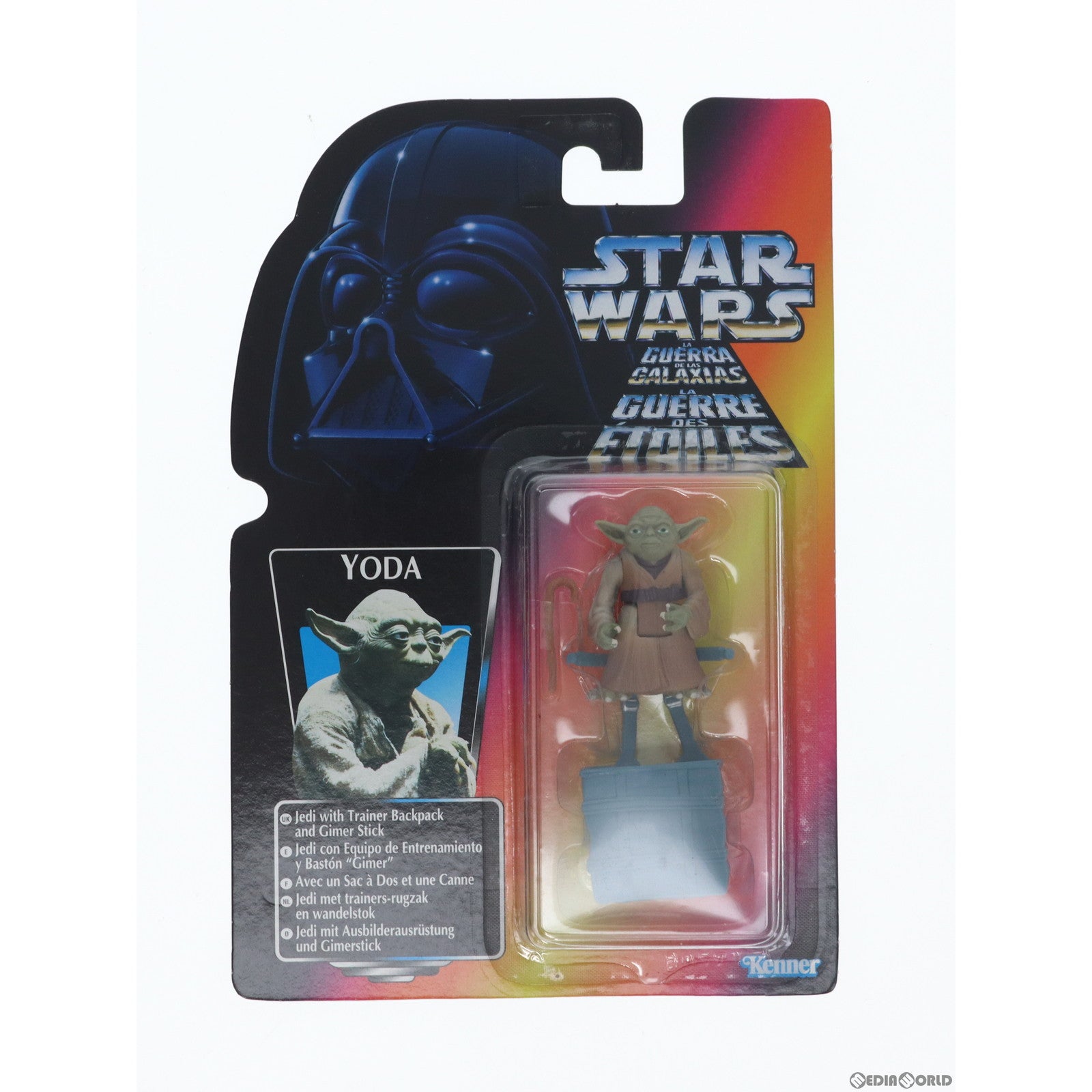 【中古即納】[FIG] スター・ウォーズ パワー・オブ・ザ・フォース ベーシックフィギュア ヨーダ マルチランゲージ版 STAR WARS 完成品 可動フィギュア ハズブロ(19991231)