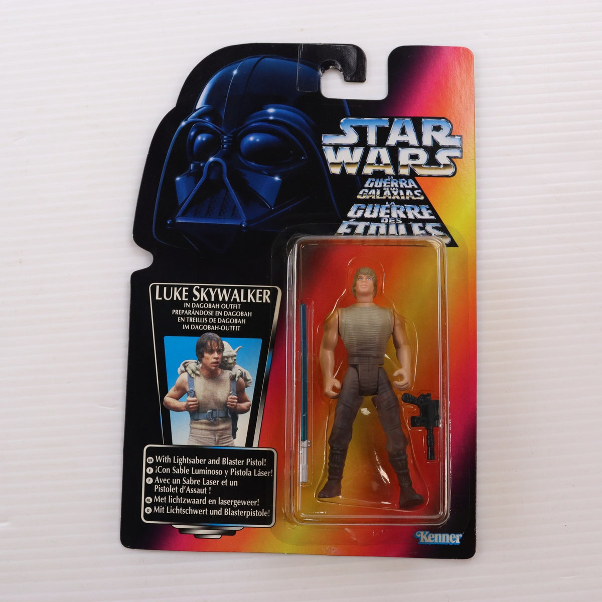 【中古即納】[FIG] スター・ウォーズ パワー・オブ・ザ・フォース ベーシックフィギュア ルーク イン ダゴバ ファティギューズ マルチランゲージ版 STAR WARS 完成品 可動フィギュア ハズブロ(19991231)