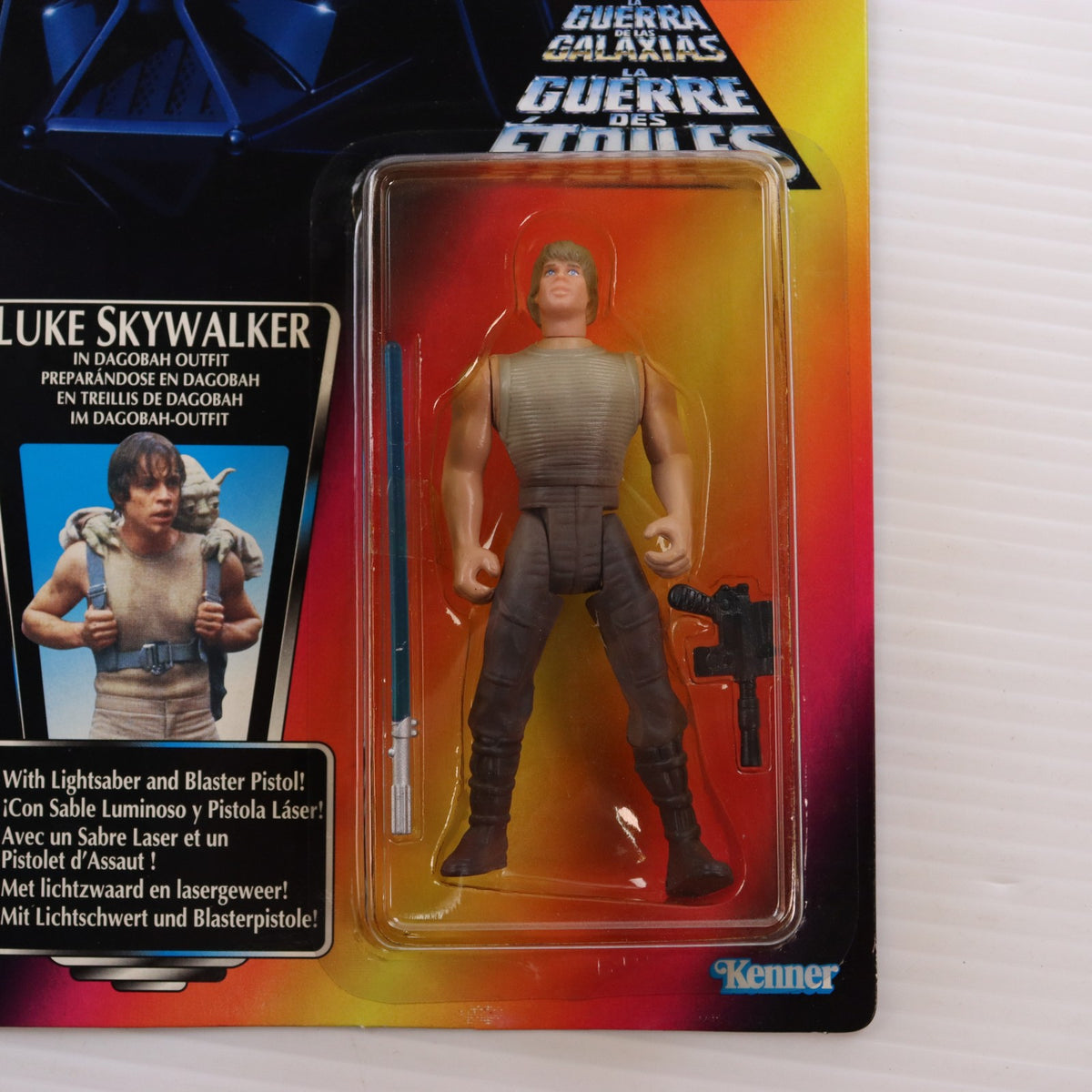 【中古即納】[FIG] スター・ウォーズ パワー・オブ・ザ・フォース ベーシックフィギュア ルーク イン ダゴバ ファティギューズ マルチランゲージ版 STAR WARS 完成品 可動フィギュア ハズブロ(19991231)
