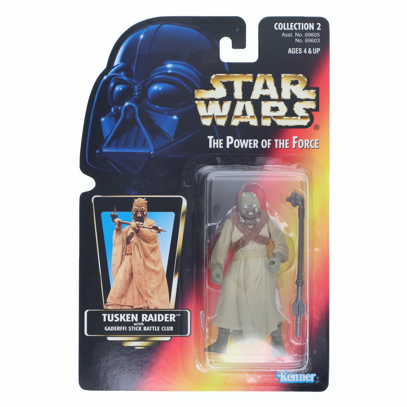 【中古即納】[FIG] スター・ウォーズ パワー・オブ・ザ・フォース ベーシックフィギュア タスケン・レイダー STAR WARS 完成品 可動フィギュア Kenner(ケナー)(19991231)