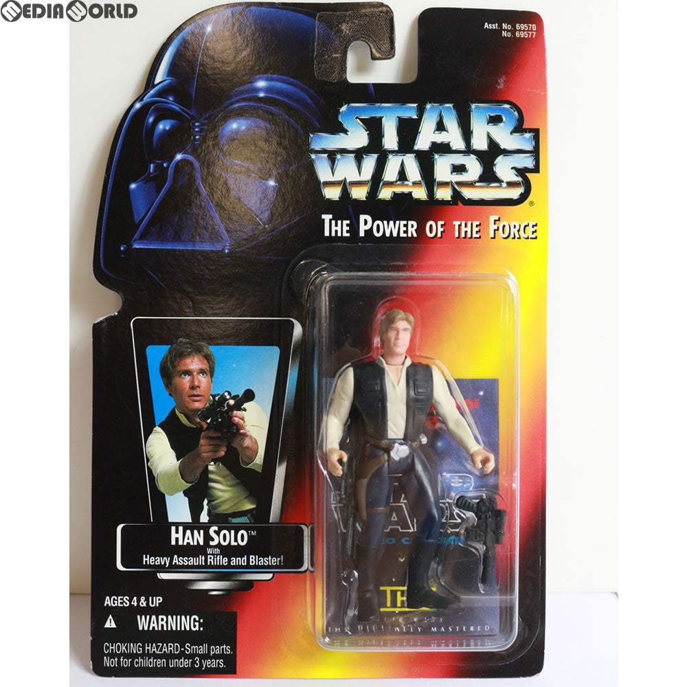 【中古即納】[FIG] The Power Of The Force スター・ウォーズ ベーシックフィギュア ハン・ソロ STAR WARS 完成品 可動フィギュア(69577) ハズブロ(19951231)