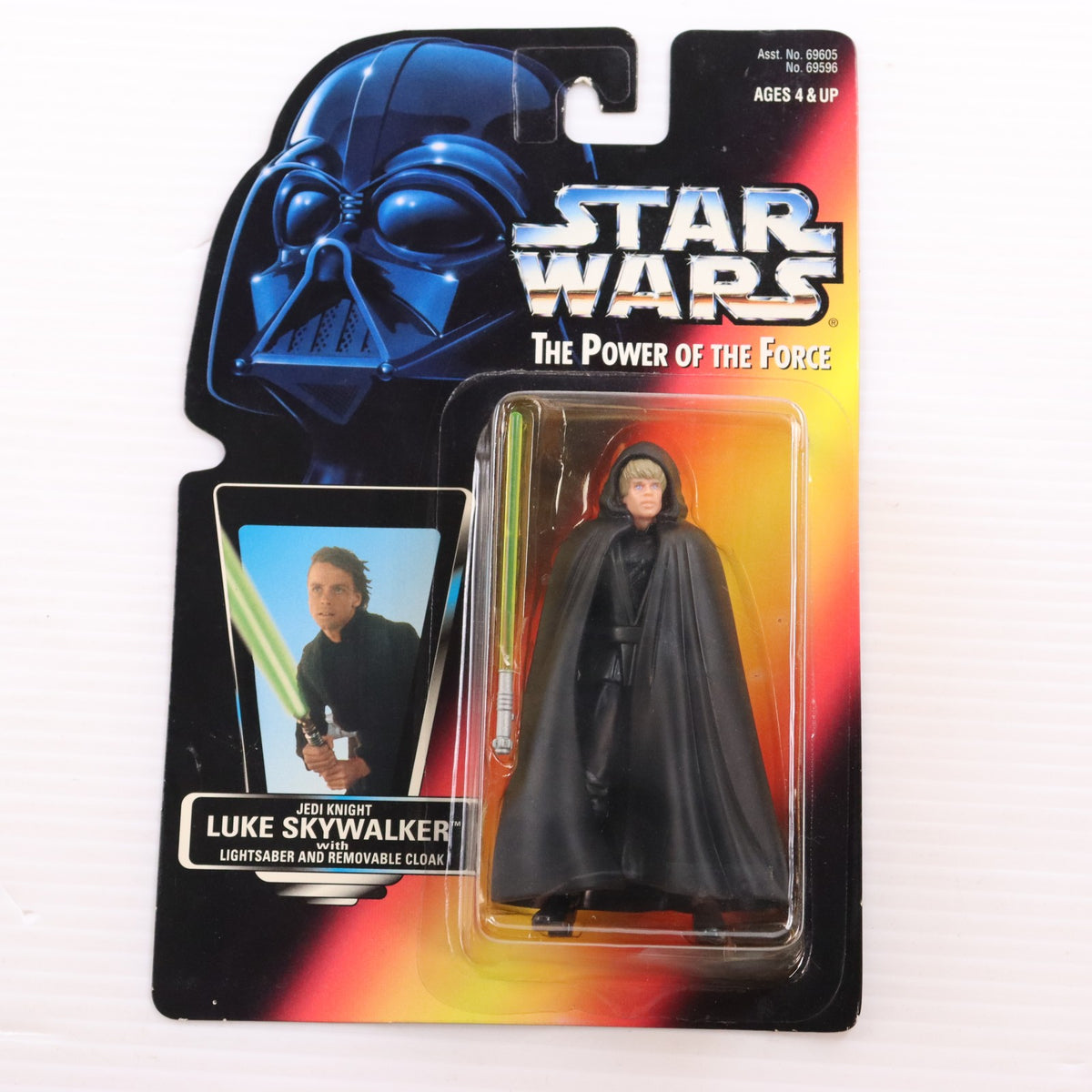 【中古即納】[FIG] The Power Of The Force スター・ウォーズ ベーシックフィギュア ルーク ジェダイ ナイト STAR WARS 完成品 可動フィギュア(69596) ハズブロージャパン(19961231)