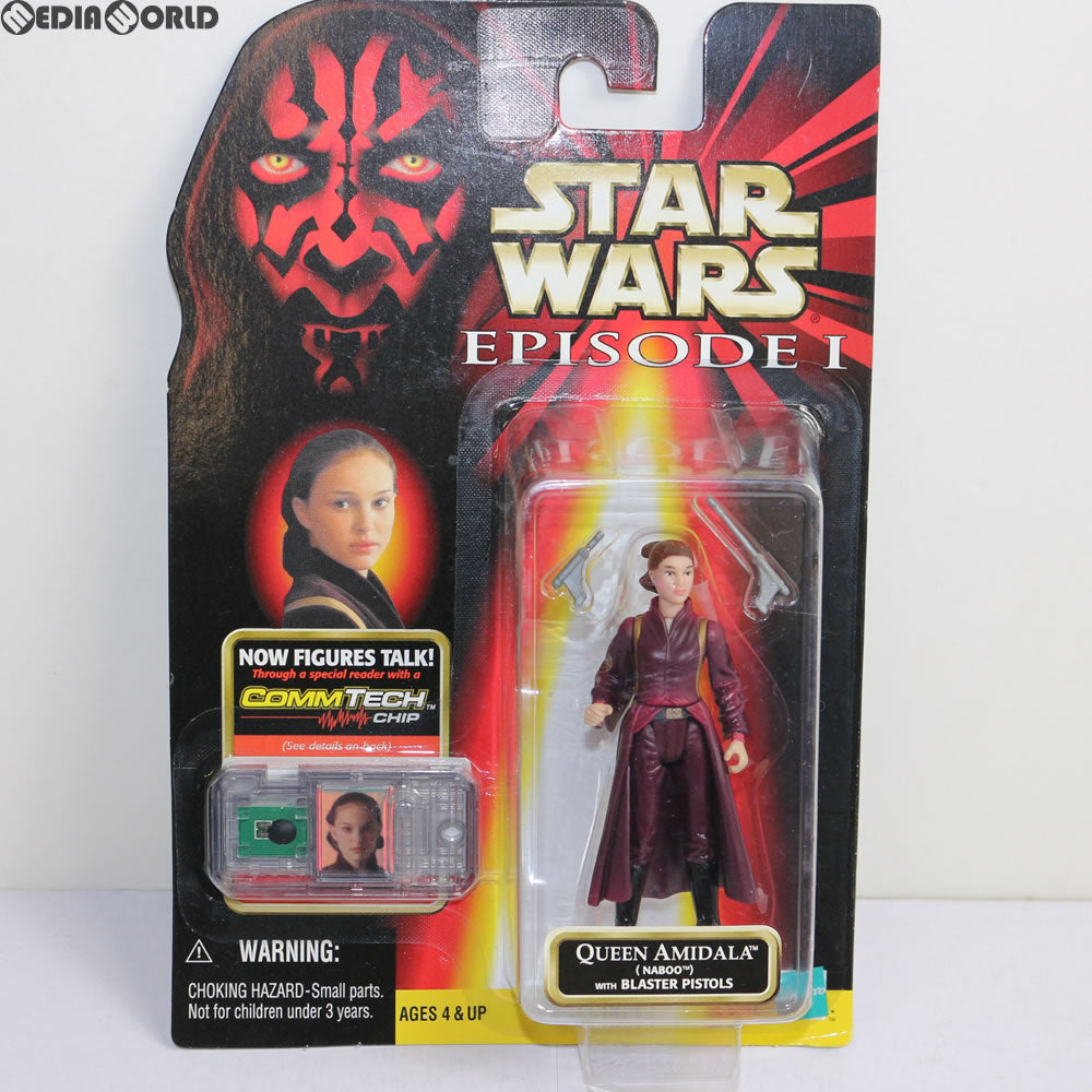 【中古即納】[FIG] コムテック ベーシックフィギュア クィーン・アミダラ STAR WARS(スター・ウォーズ) エピソード1/ファントム・メナス 完成品 可動フィギュア(84078) ハズブロ/トミー(19981231)