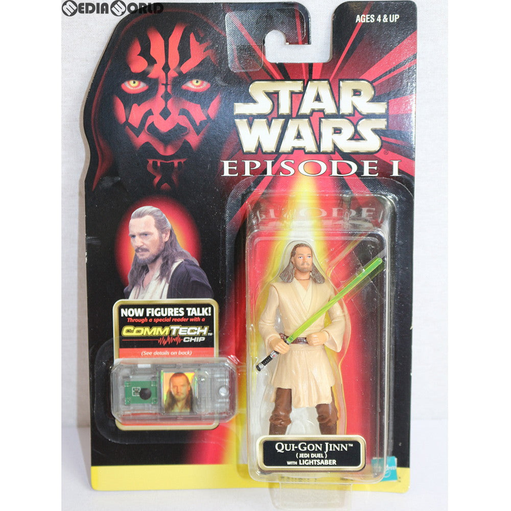【中古即納】[FIG] スター・ウォーズ コムテックフィギュア クワイ=ガン・ジン STAR WARS エピソード1/ファントム・メナス 完成品 可動フィギュア(84072) トミー(19981231)