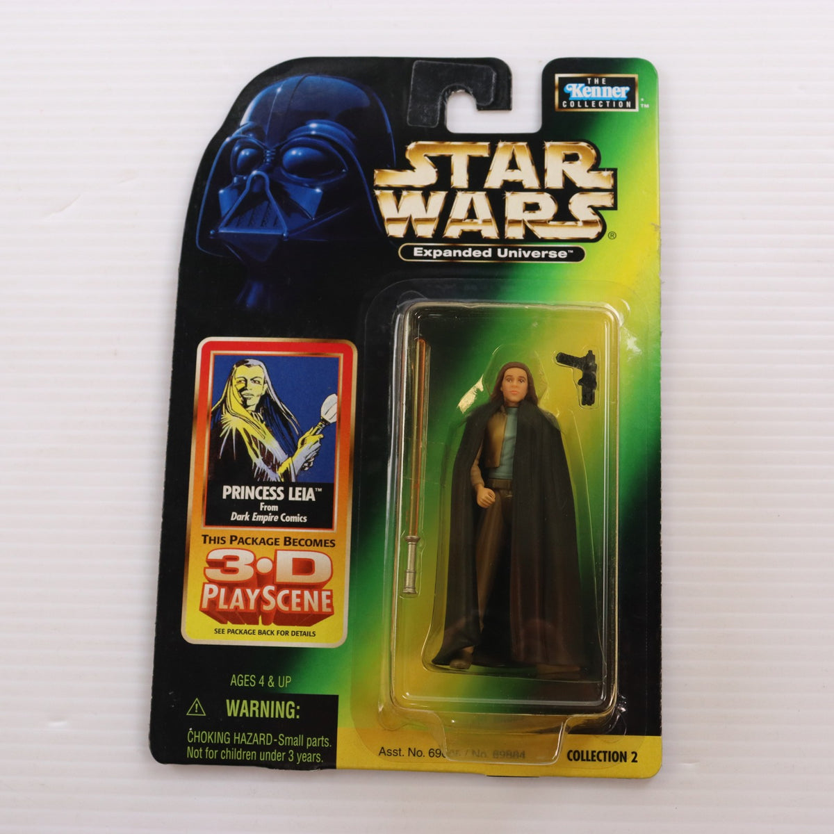 【中古即納】[FIG] Expanded Universe スター・ウォーズ ベーシックフィギュア レイア イン ブラック クローク STAR WARS 完成品 可動フィギュア(69884) ハズブロ(19981231)
