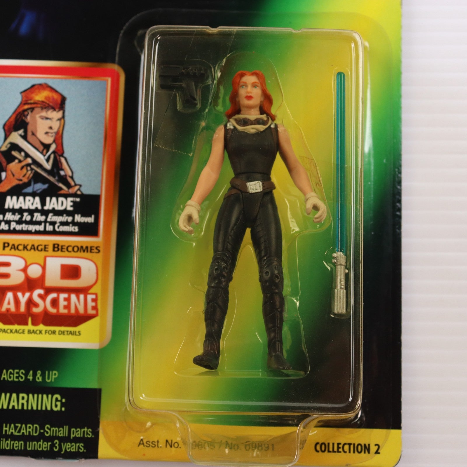 【中古即納】[FIG] スター・ウォーズ ベーシックフィギュア マラ・ジェイド STAR WARS(スター・ウォーズ) エクスパンデッド・ユニバース 完成品 可動フィギュア Kenner(ケナー)(19991231)