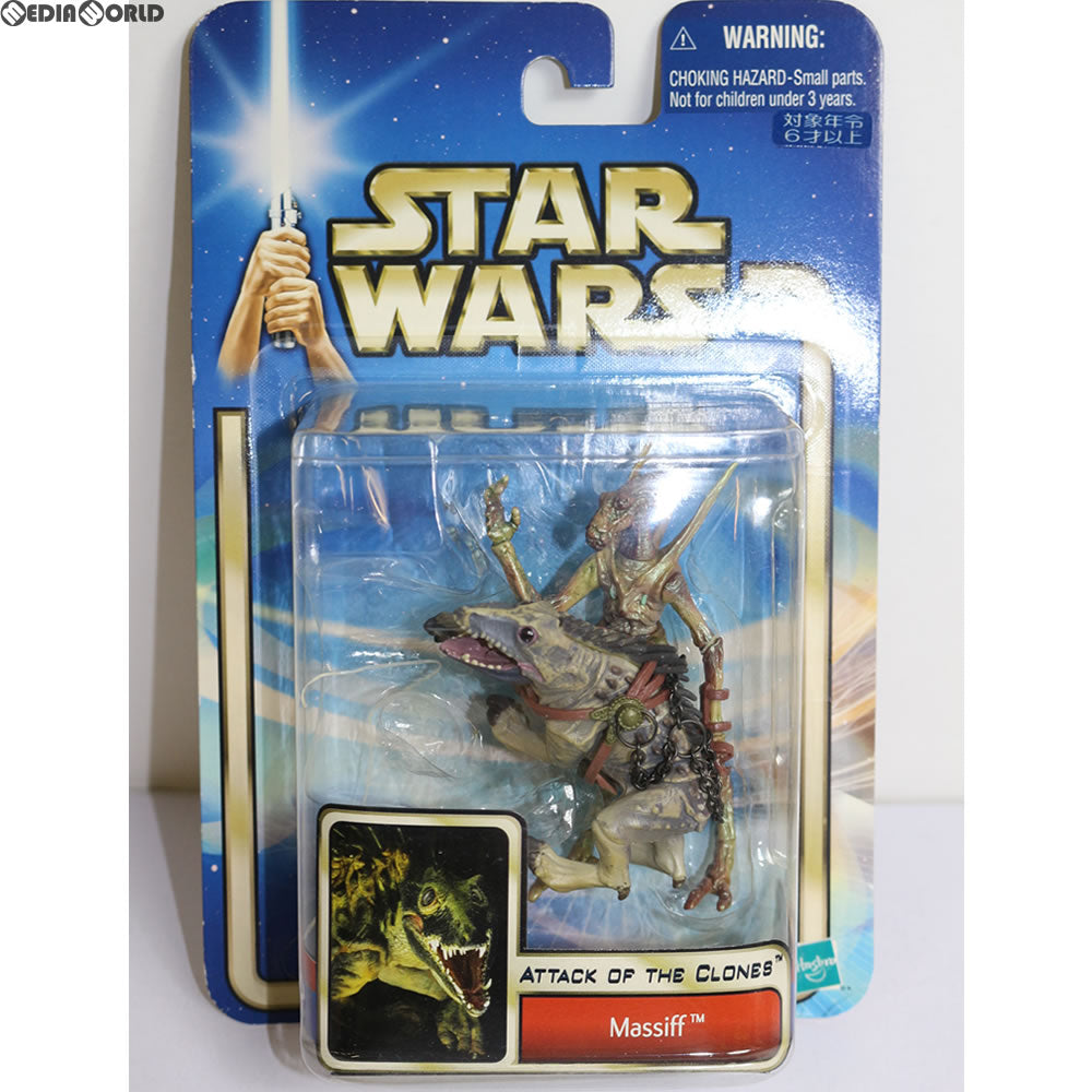 【中古即納】[FIG] スター・ウォーズ ベーシックフィギュア マシフ&ジオノージアン STAR WARS エピソード2/クローンの攻撃 完成品 フィギュア(84803) トミー(20021231)