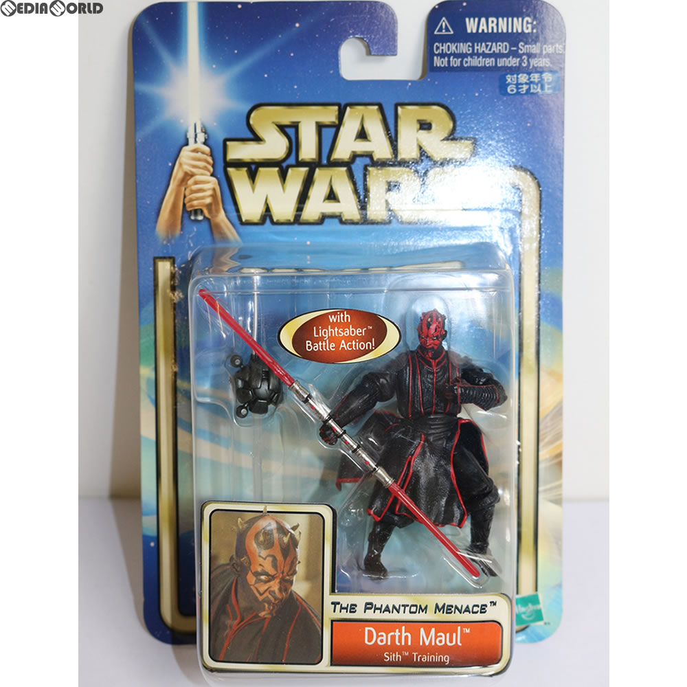 【中古即納】[FIG] スター・ウォーズ ベーシックフィギュア ダース・モール STAR WARS エピソード1/ファントム・メナス 完成品 フィギュア(84905) トミー(20021231)