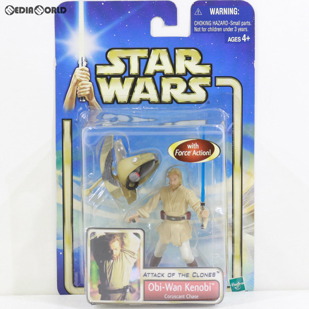 【中古即納】[FIG] スター・ウォーズ ベーシックフィギュア オビ=ワン・ケノービ STAR WARS エピソード2/クローンの攻撃 完成品 可動フィギュア(84854) トミー(20021231)