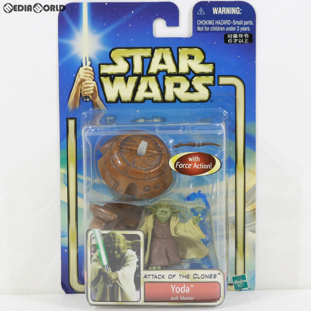 【中古即納】[FIG] スター・ウォーズ ベーシックフィギュア ヨーダ STAR WARS エピソード2/クローンの攻撃 完成品 可動フィギュア(84615) トミー(20021231)