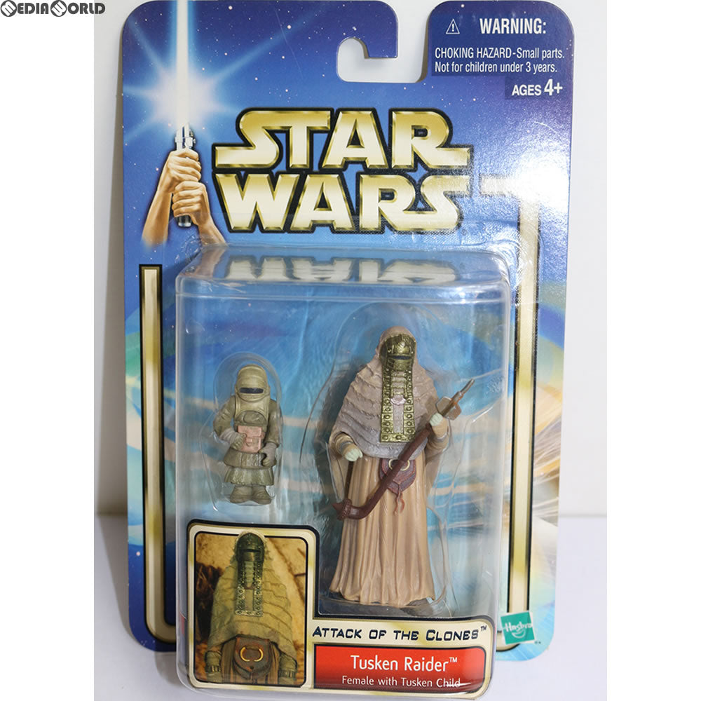 【中古即納】[FIG] スター・ウォーズ ベーシックフィギュア タスケン・レイダー フィーメイル STAR WARS エピソード2/クローンの攻撃 完成品 可動フィギュア(84864)(20020410)