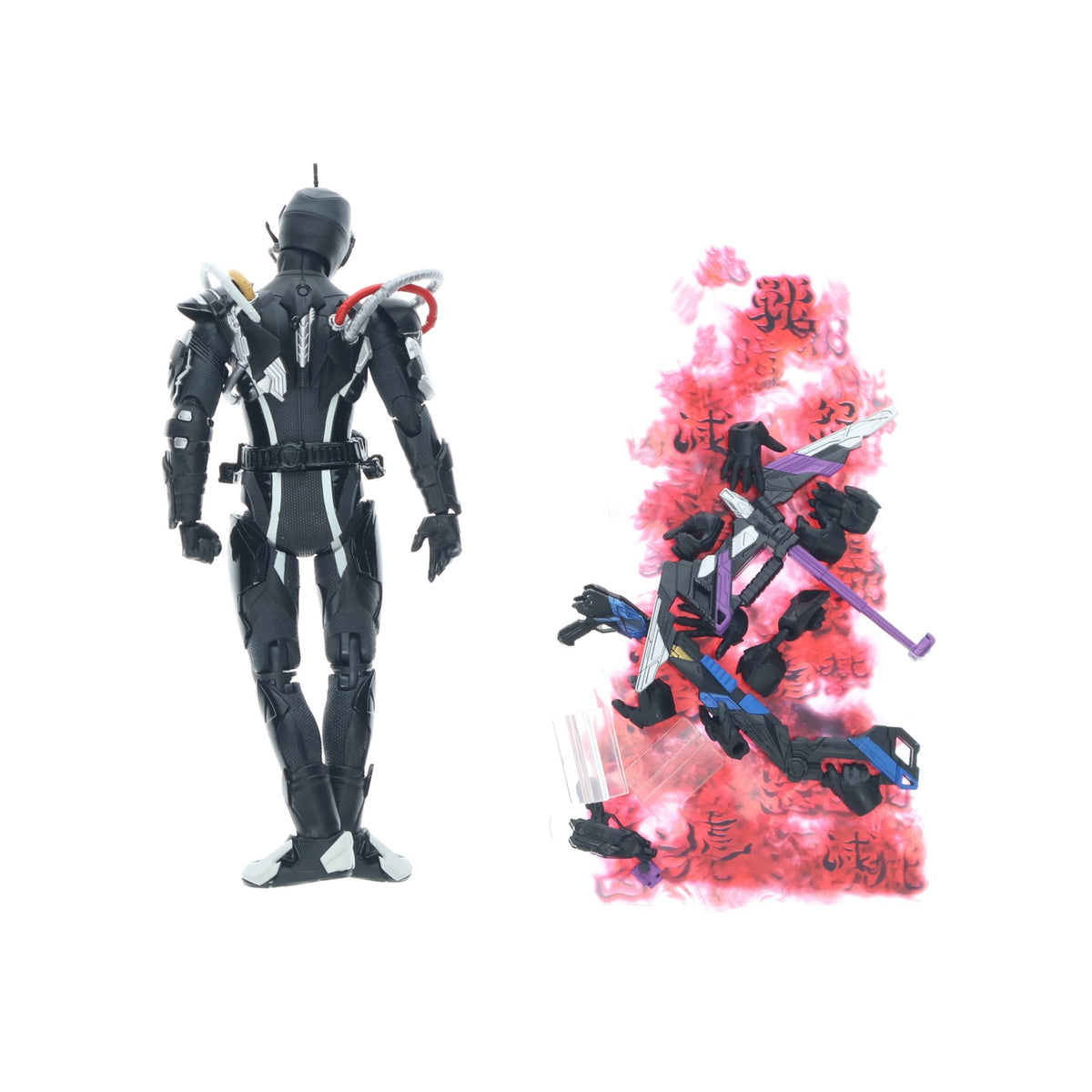 【中古即納】[FIG] 魂ウェブ商店限定 S.H.Figuarts(フィギュアーツ) 仮面ライダーアークゼロ&アークエフェクトパーツセット 仮面ライダーゼロワン 完成品 可動フィギュア バンダイスピリッツ(20221018)