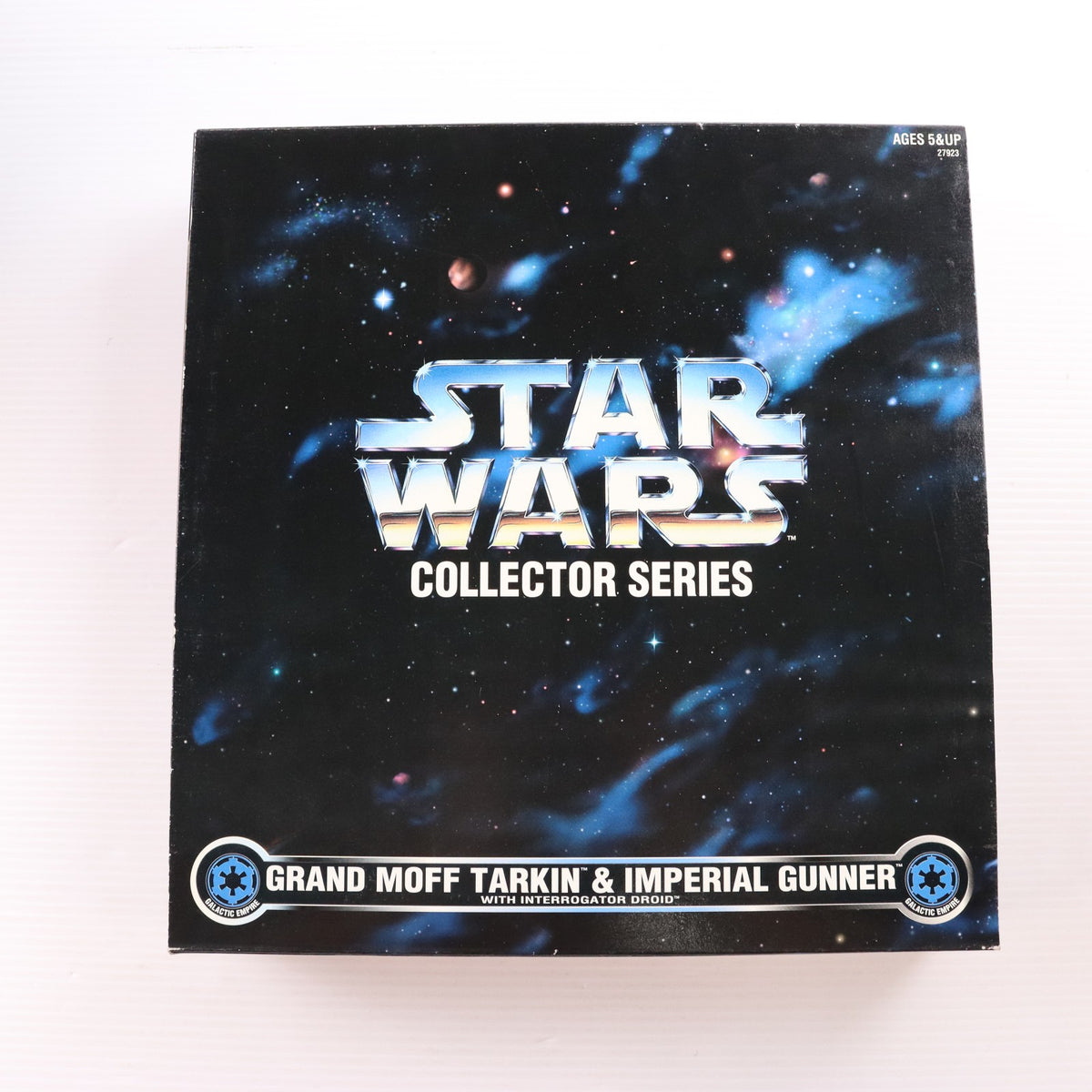【中古即納】[FIG] スター・ウォーズ コレクターシリーズ グランド・モフ・ターキン&インペリアルガンナーwithインターロゲイタードロイド STAR WARS 完成品 可動フィギュア F.A.Oシュワルツ限定 Kenner(ケナー)(19991231)