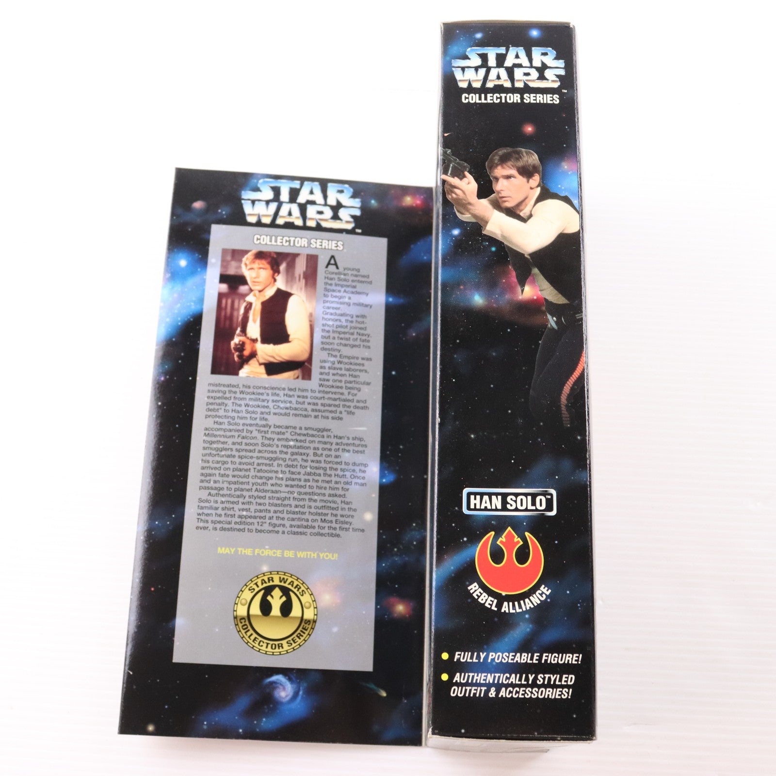 【中古即納】[FIG] スター・ウォーズ コレクターシリーズ ハン・ソロ STAR WARS 完成品 可動フィギュア ハズブロージャパン(19991231)