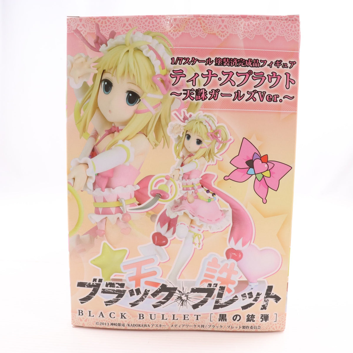 【中古即納】[FIG] ティナ・スプラウト～天誅ガールズVer.～ ブラック・ブレット 1/7 完成品 フィギュア(PF060) PLUM(プラム)(20160724)