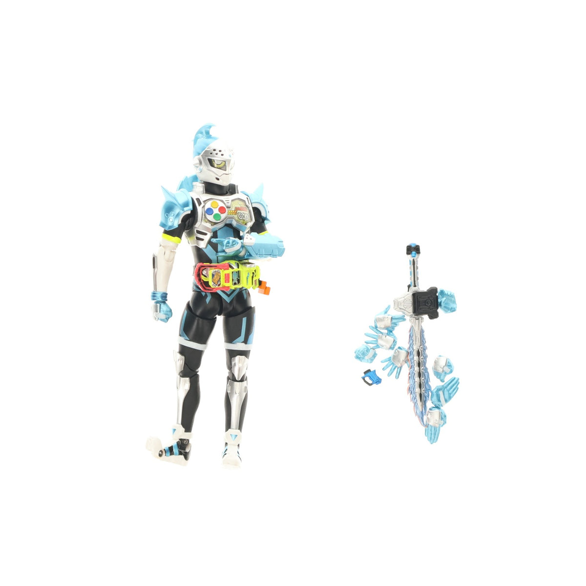 【中古即納】[FIG] S.H.Figuarts(フィギュアーツ) 仮面ライダーブレイブ クエストゲーマー レベル2 仮面ライダーエグゼイド 完成品 可動フィギュア バンダイ(20170429)