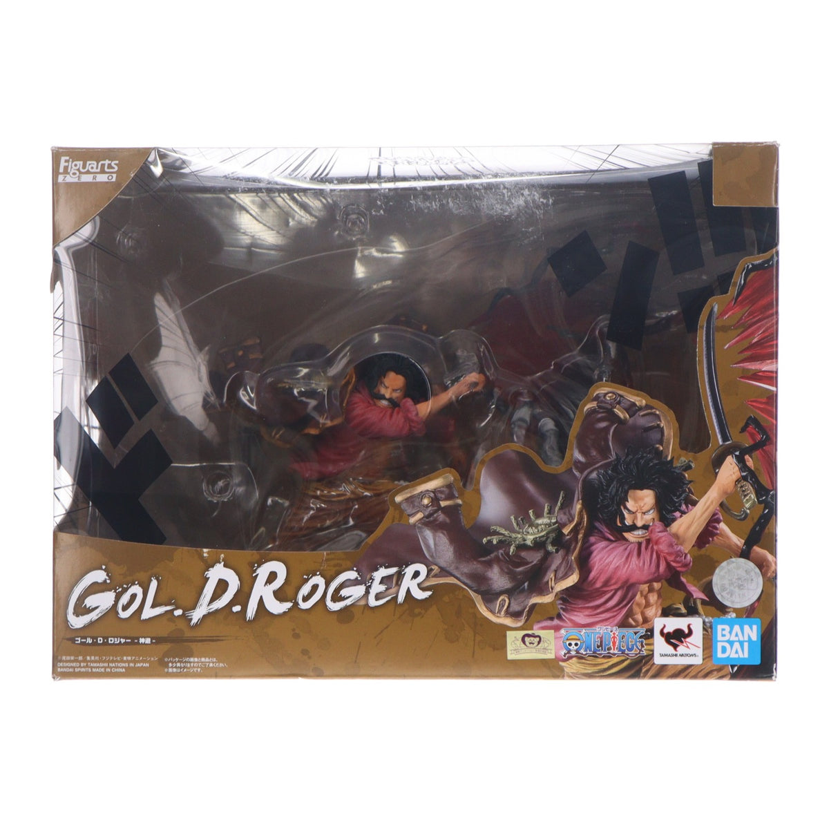 【中古即納】[FIG] フィギュアーツZERO [EXTRA BATTLE] ゴール・D・ロジャー -神避- ONE PIECE(ワンピース) 完成品 フィギュア バンダイスピリッツ(20210828)
