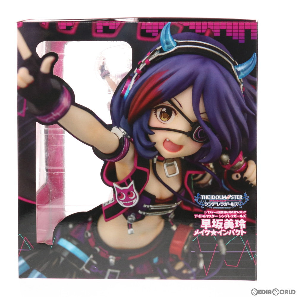 【中古即納】[FIG] 早坂美玲(はやさかみれい) メイク★インパクト アイドルマスターシンデレラガールズ 1/7 完成品 フィギュア キャラアニ/トイズワークス(20181228)