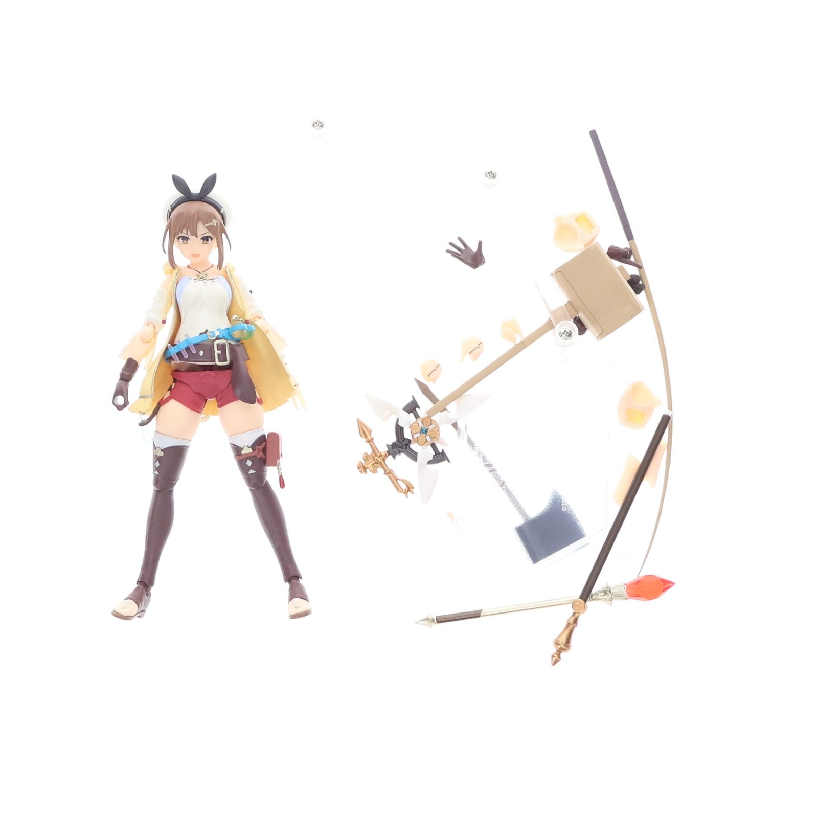 【中古即納】[FIG] figma(フィグマ) 535 ライザリン・シュタウト ライザのアトリエ ～常闇の女王と秘密の隠れ家～ 完成品 可動フィギュア マックスファクトリー(20220829)