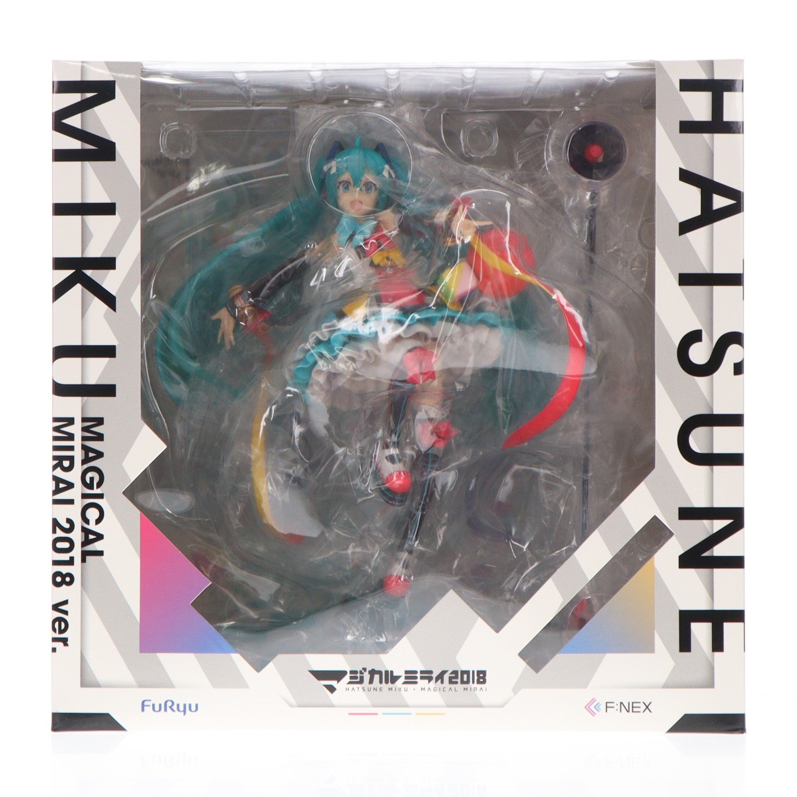 【中古即納】[FIG] F:NEX限定 初音ミク「マジカルミライ 2018」Ver. キャラクター・ボーカル・シリーズ01 初音ミク 1/7 完成品 フィギュア(AMU-FNX112) フリュー(20190808)