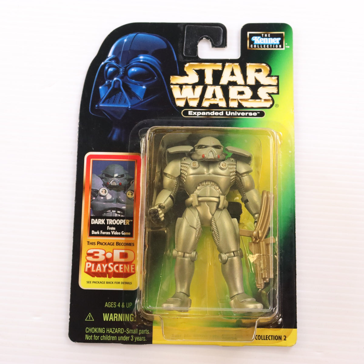【中古即納】[FIG] Expanded Universe スター・ウォーズ ベーシックフィギュア ダーク トルーパー STAR WARS(スター・ウォーズ) 完成品 可動フィギュア(69894) ハズブロ(19981231)