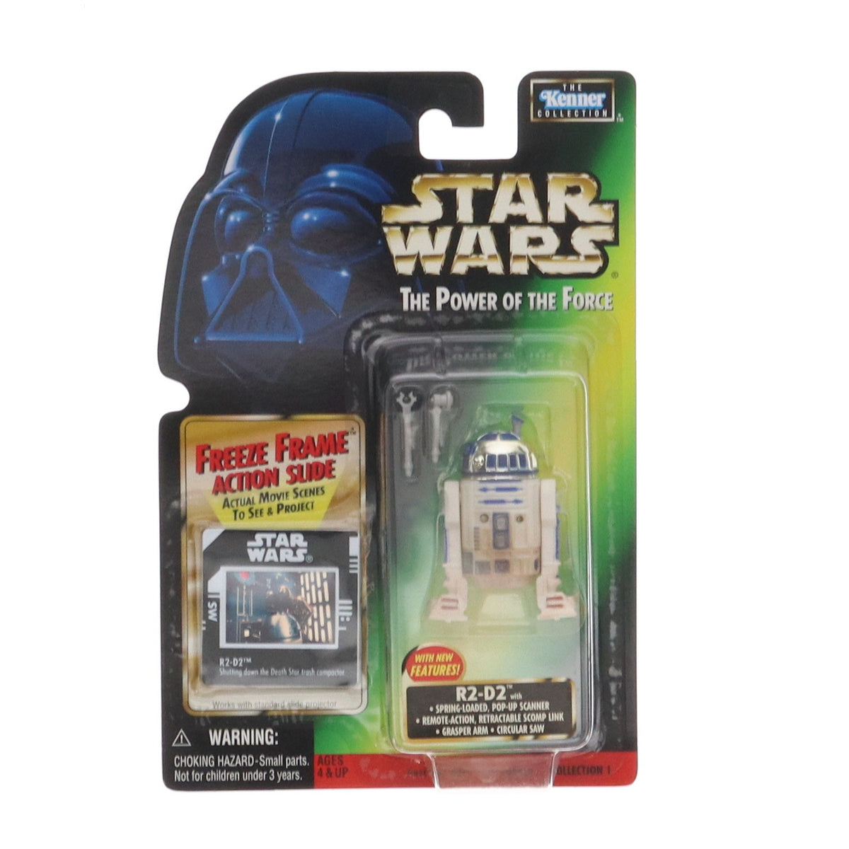 【中古即納】[FIG] フリーズ・フレーム ベーシックフィギュア R2-D2(1998 NEWバージョン) STAR WARS(スター・ウォーズ) パワー・オブ・ザ・フォース 完成品 可動フィギュア ハズブロージャパン(19981231)