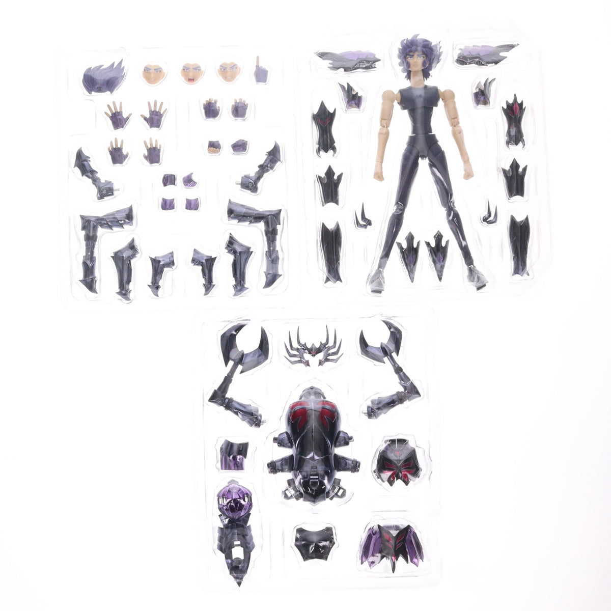 【中古即納】[FIG] 聖闘士聖衣神話EX キャンサーデスマスク(冥衣) 聖闘士星矢 完成品 可動フィギュア バンダイ(20150321)
