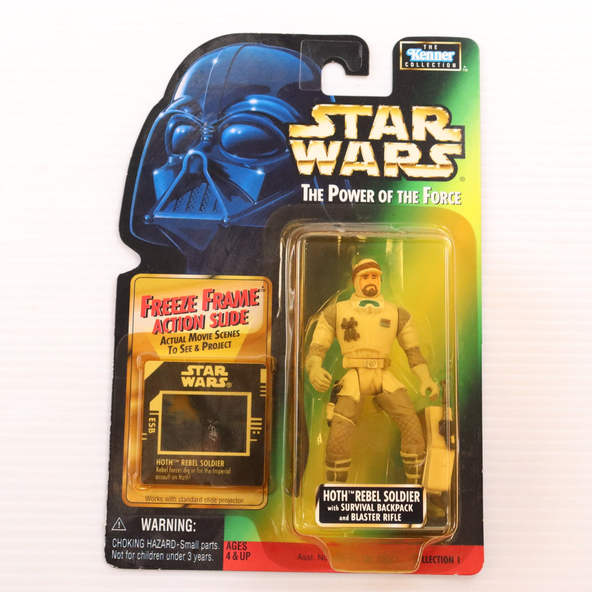 【中古即納】[FIG] フリーズ・フレーム ベーシックフィギュア ホス・レベル・ソルジャー STAR WARS(スター・ウォーズ) パワー・オブ・ザ・フォース 完成品 可動フィギュア(69821) ハズブロ(19961231)