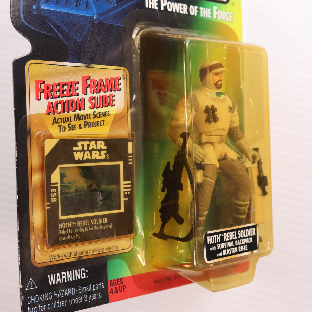 【中古即納】[FIG] フリーズ・フレーム ベーシックフィギュア ホス・レベル・ソルジャー STAR WARS(スター・ウォーズ) パワー・オブ・ザ・フォース 完成品 可動フィギュア(69821) ハズブロ(19961231)