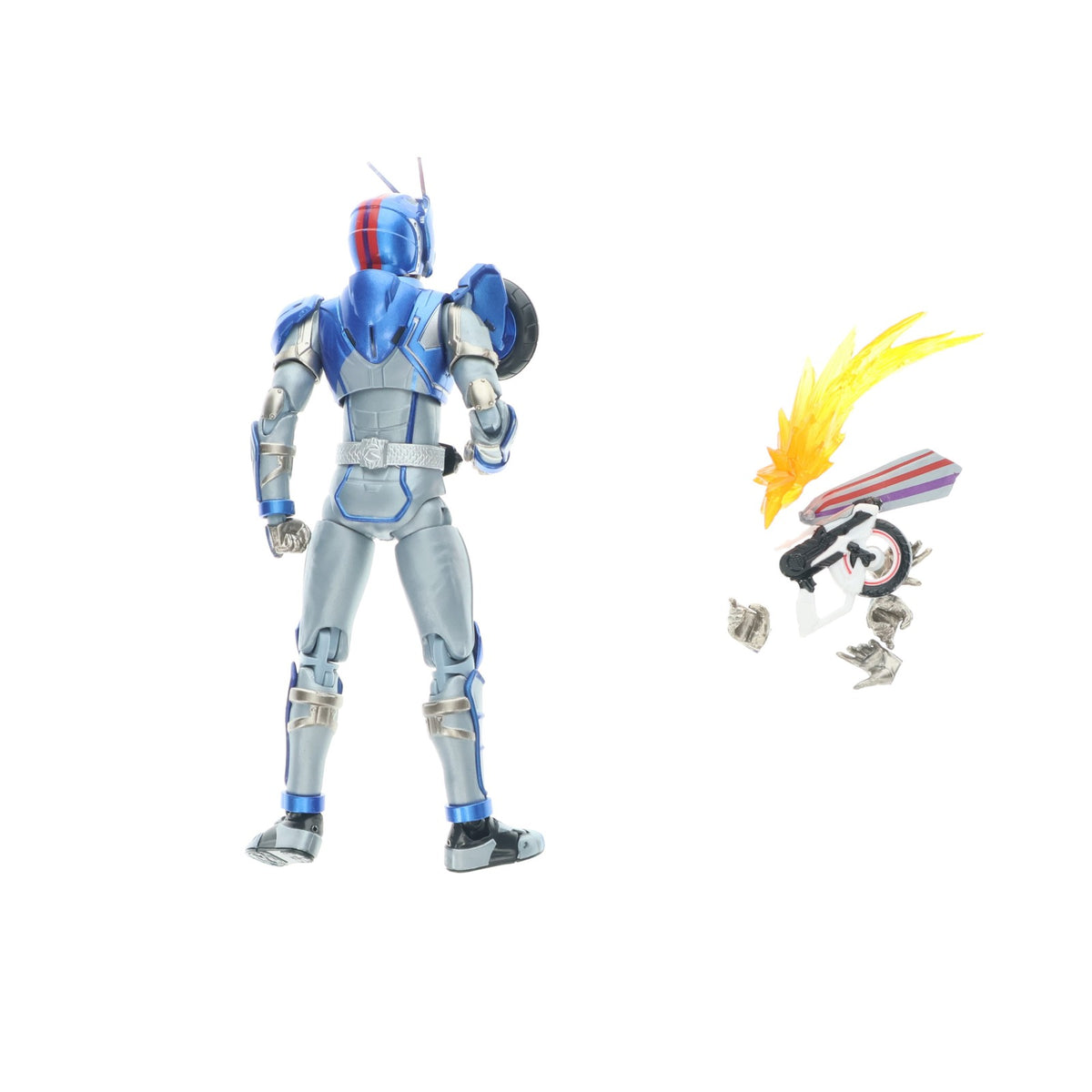【中古即納】[FIG] 魂ウェブ商店限定 S.H.Figuarts(フィギュアーツ) 仮面ライダーマッハチェイサー 仮面ライダードライブ ドライブサーガ 仮面ライダーマッハ&仮面ライダーハート 完成品 可動フィギュア バンダイ(20170531)