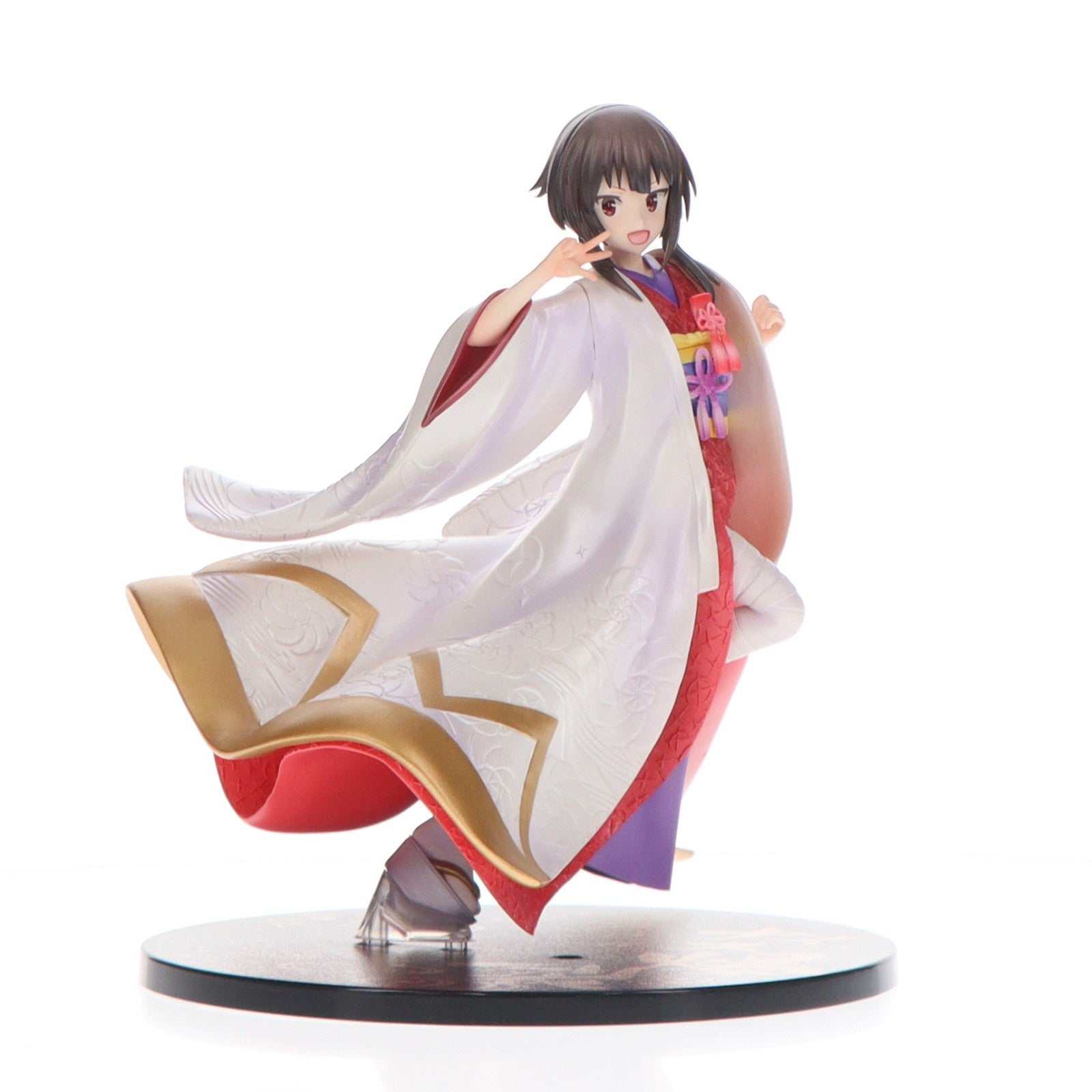【中古即納】[FIG] F:NEX限定 めぐみん -白無垢- 映画 この素晴らしい世界に祝福を!紅伝説 1/7 完成品 フィギュア フリュー(20201231)