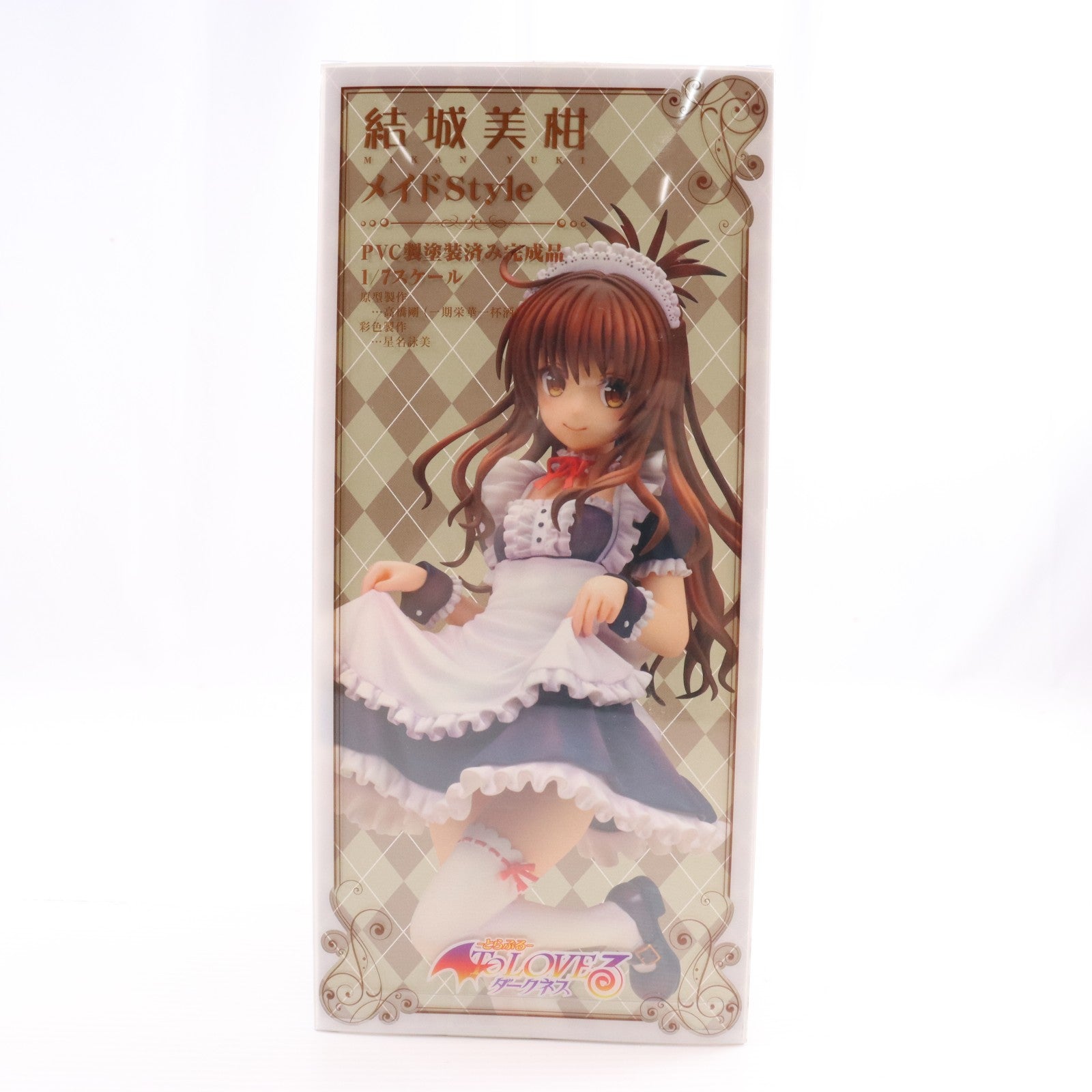 【中古即納】[FIG] 結城美柑(ゆうきみかん) メイドStyle To LOVEる-とらぶる- ダークネス 1/7 完成品 フィギュア キューズQ(20211130)