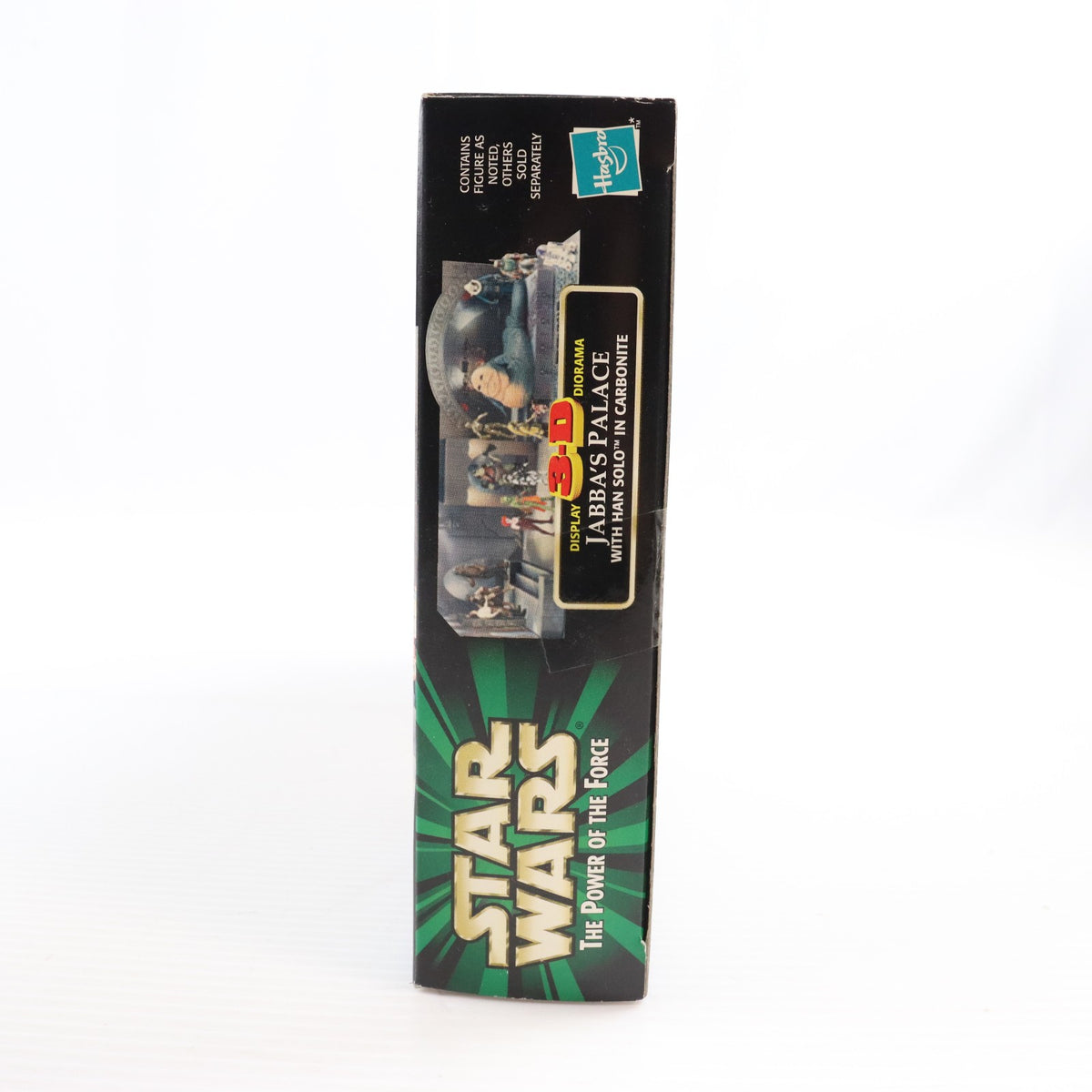 【中古即納】[FIG] スター・ウォーズ パワー・オブ・ザ・フォース 3Dディスプレイジオラマ ジャバズ パレス with ハン・ソロ イン カーボナイト STAR WARS 完成品 可動フィギュア(84068) トミー/ハズブロ(19981231)