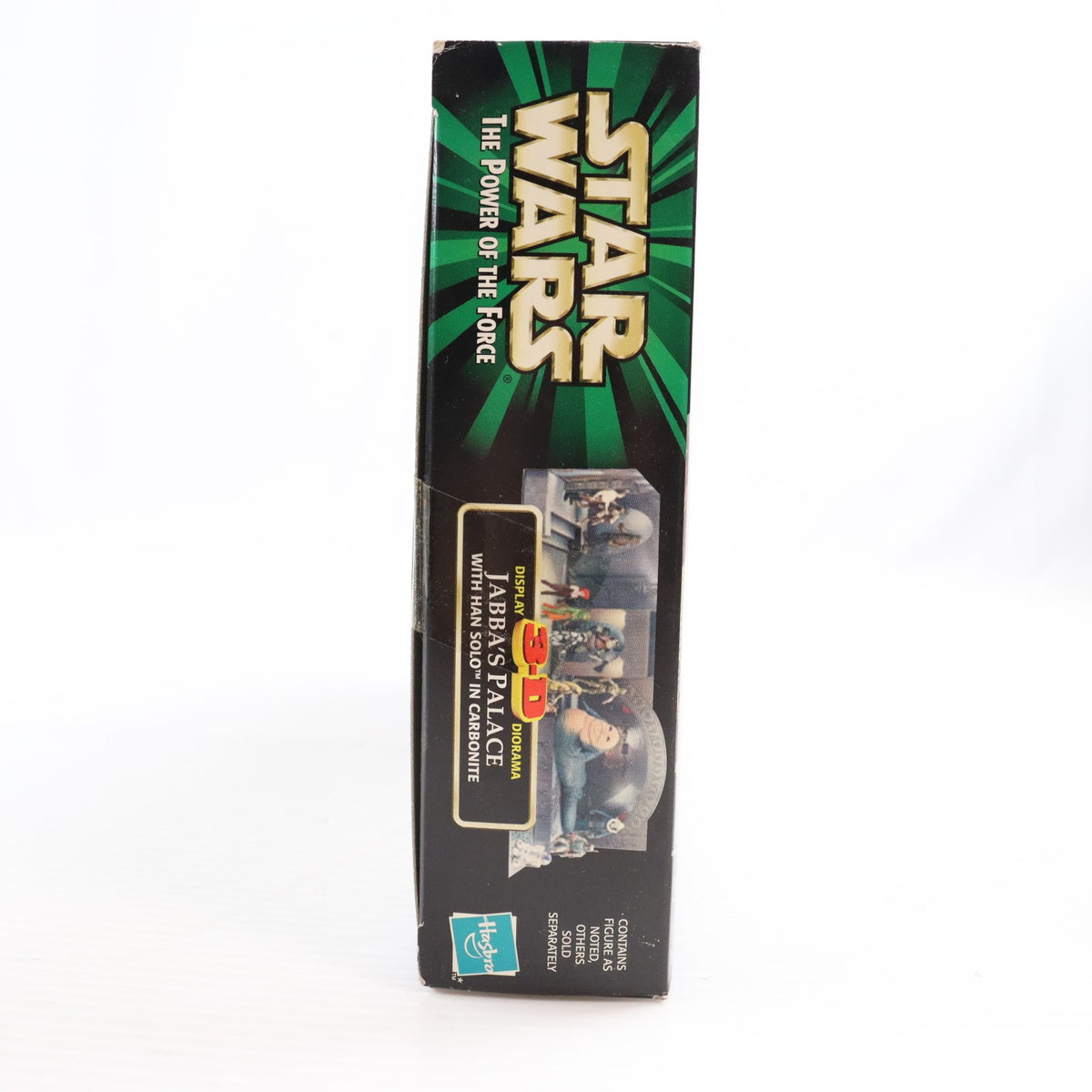 【中古即納】[FIG] スター・ウォーズ パワー・オブ・ザ・フォース 3Dディスプレイジオラマ ジャバズ パレス with ハン・ソロ イン カーボナイト STAR WARS 完成品 可動フィギュア(84068) トミー/ハズブロ(19981231)