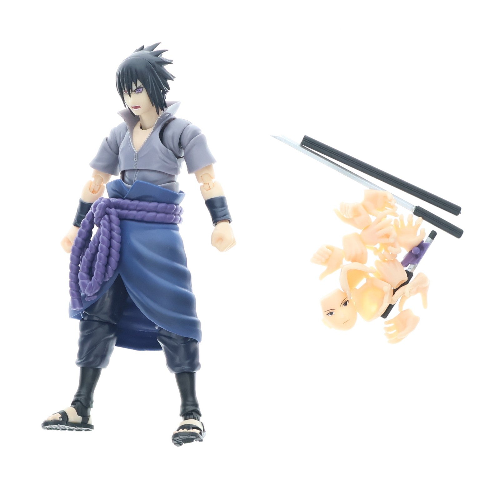 【中古即納】[FIG] (再販) S.H.Figuarts(フィギュアーツ) うちはサスケ -全ての憎しみを背負う者- NARUTO-ナルト- 疾風伝 完成品 可動フィギュア バンダイスピリッツ(20241214)