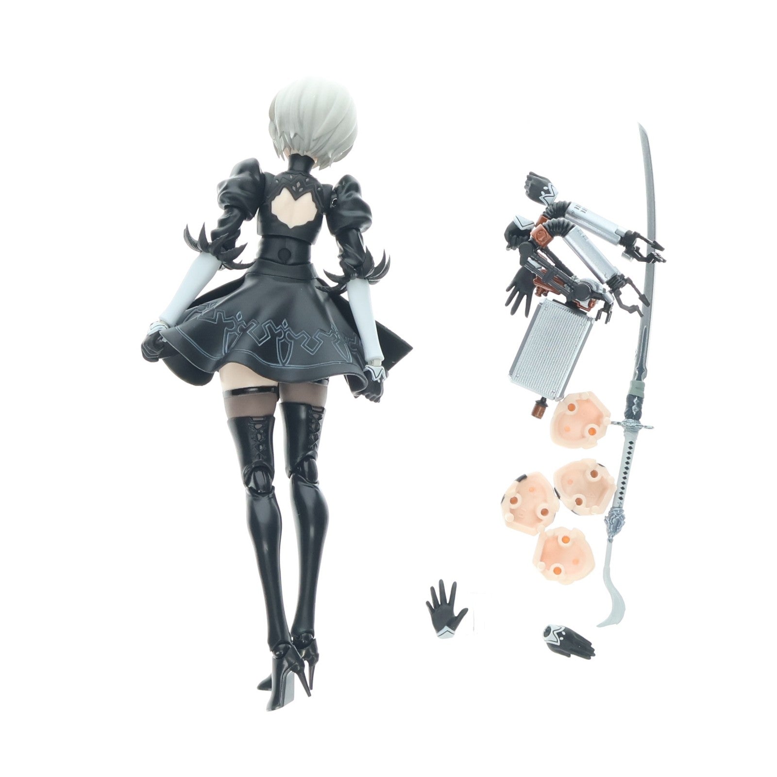 【中古即納】[FIG] S.H.Figuarts(フィギュアーツ) 2B NieR:Automata(ニーア オートマタ) 完成品 可動フィギュア バンダイスピリッツ(20240120)