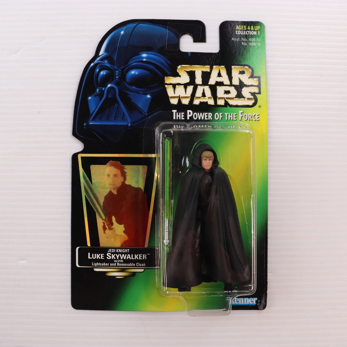 【中古即納】[FIG] スター・ウォーズ パワー・オブ・ザ・フォース ベーシックフィギュア ルーク ジェダイナイト STAR WARS 完成品 可動フィギュア Kenner(ケナー)(19991231)