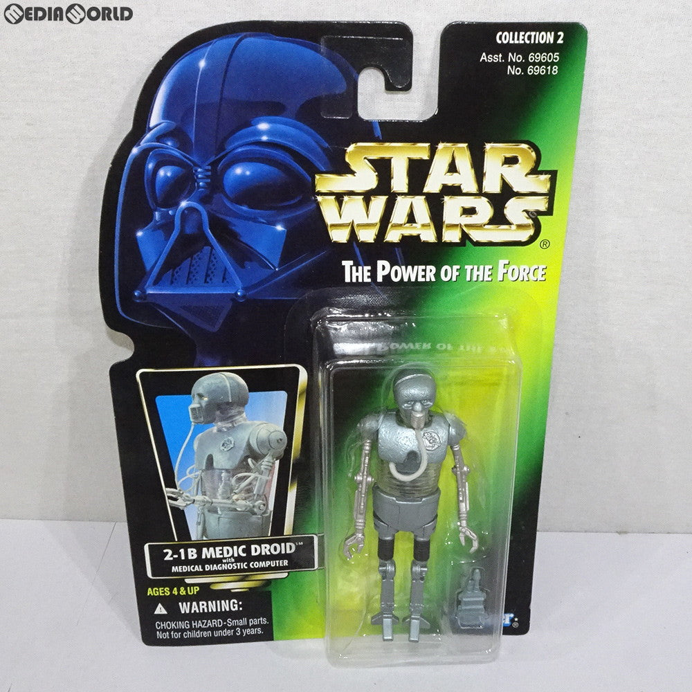 【中古即納】[FIG] The Power Of The Force スター・ウォーズ ベーシックフィギュア 2-1B メディック・ドロイド STAR WARS 完成品 可動フィギュア(69618) ハズブロ(19971231)