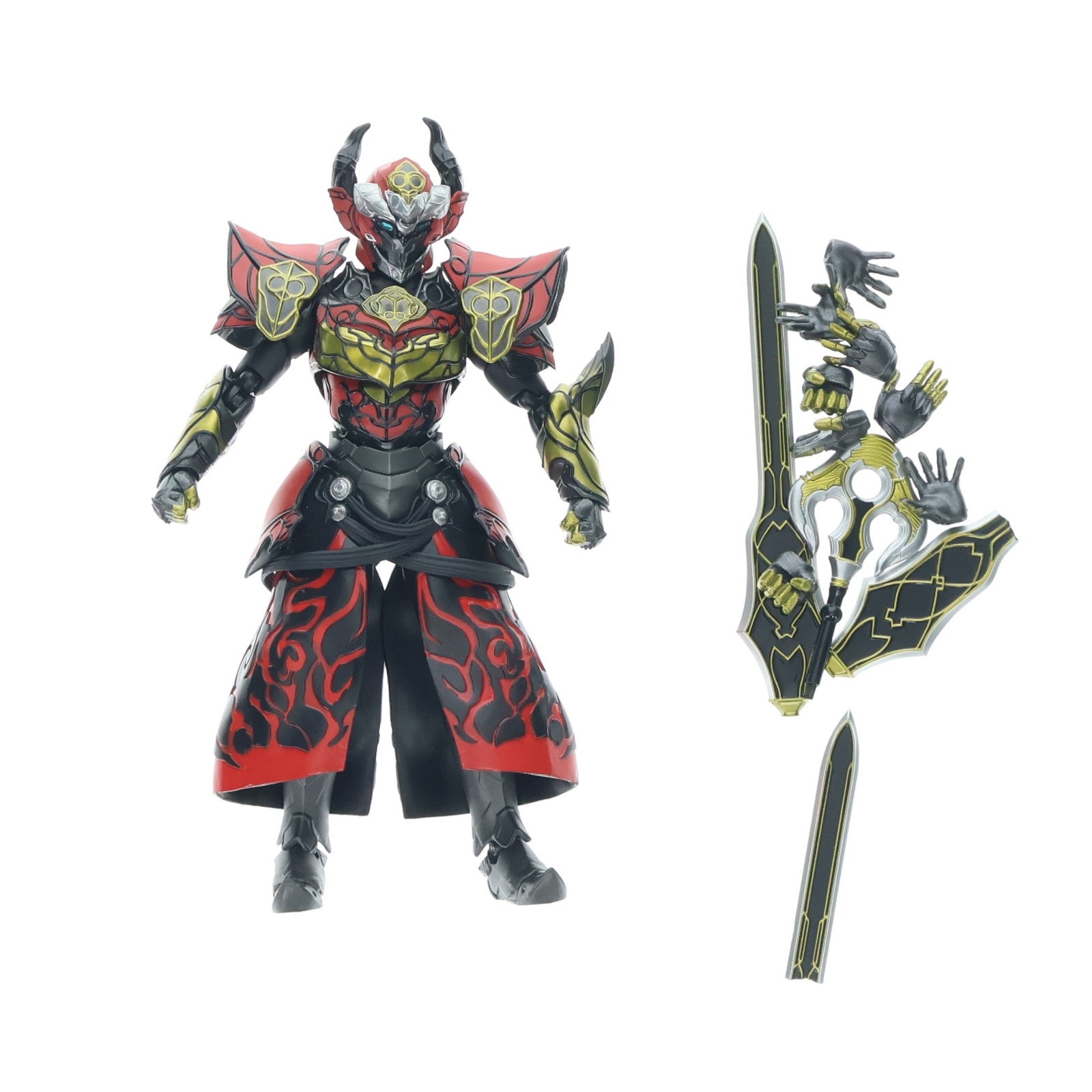 【中古即納】[FIG] 魂ウェブ商店限定 S.H.Figuarts(フィギュアーツ) ロード・バロン 仮面ライダー鎧武 完成品 可動フィギュア バンダイ(20160630)