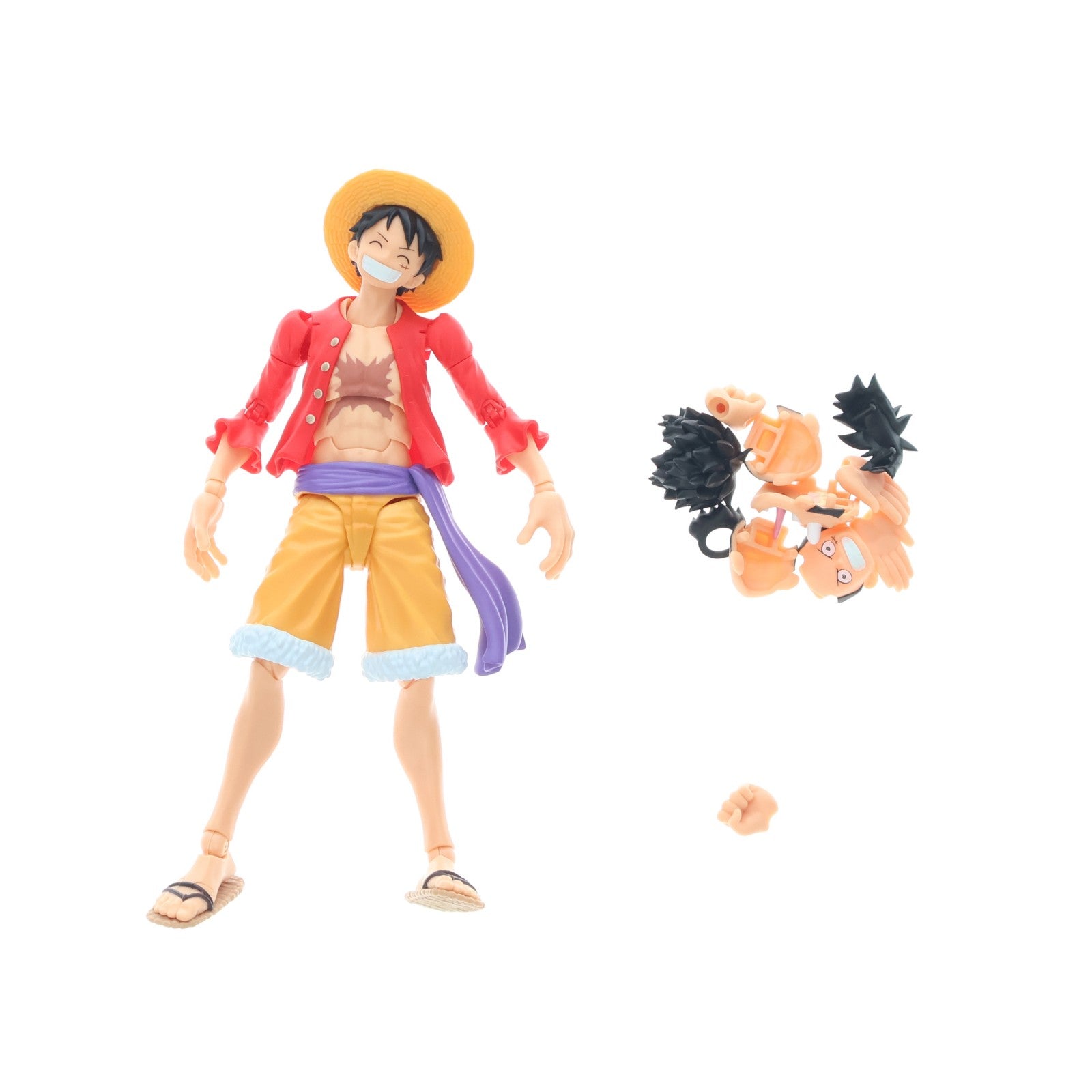 【中古即納】[FIG] (再々販) S.H.Figuarts(フィギュアーツ) モンキー・D・ルフィ -鬼ヶ島討入- ONE PIECE(ワンピース) 完成品 可動フィギュア バンダイスピリッツ(20260214)