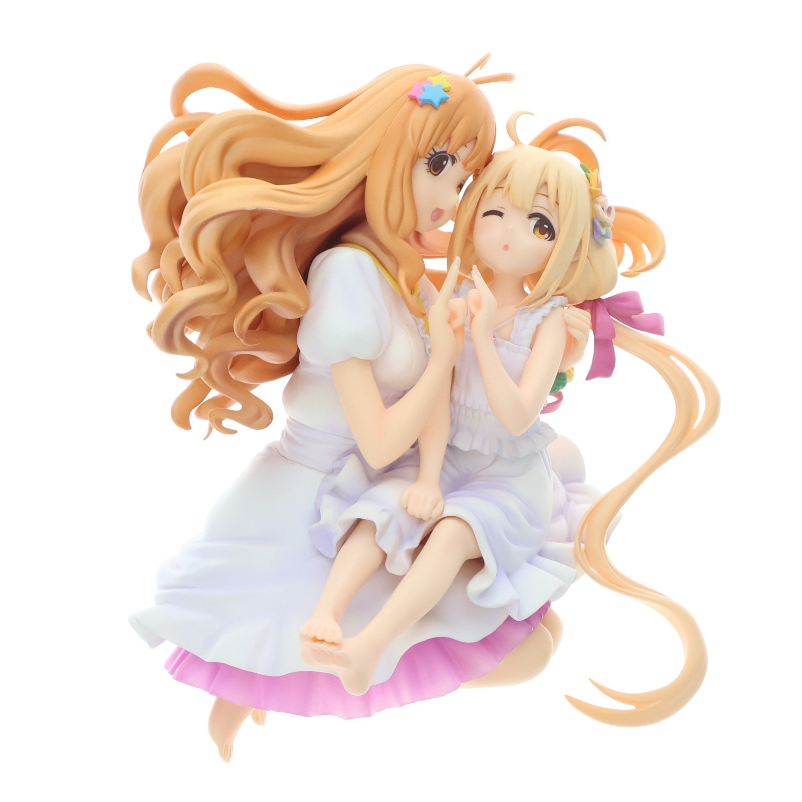 【中古即納】[FIG] 諸星きらり&双葉杏(もろぼしきらり&ふたばあんず) アイドルマスター シンデレラガールズ 1/8 完成品 フィギュア Phat!(ファット・カンパニー)(20171116)